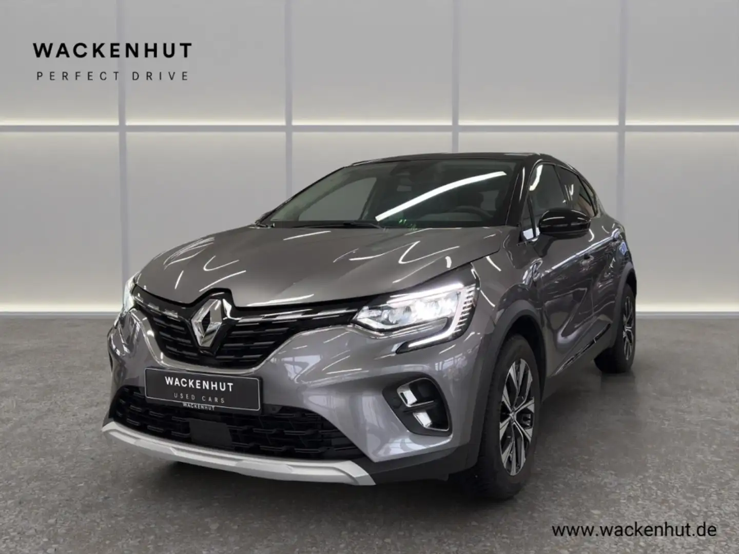 Renault Captur II TECHNO 1.3l TCe RFK+NAVI+LED+DAB+TEMPO Gris - 1