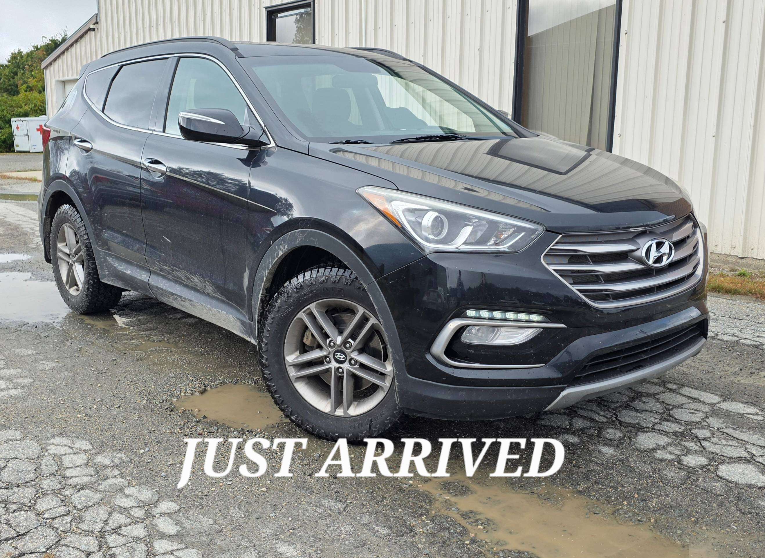 Black 2017 Hyundai Santa Fe Sport SUV / Crossover  Automatic