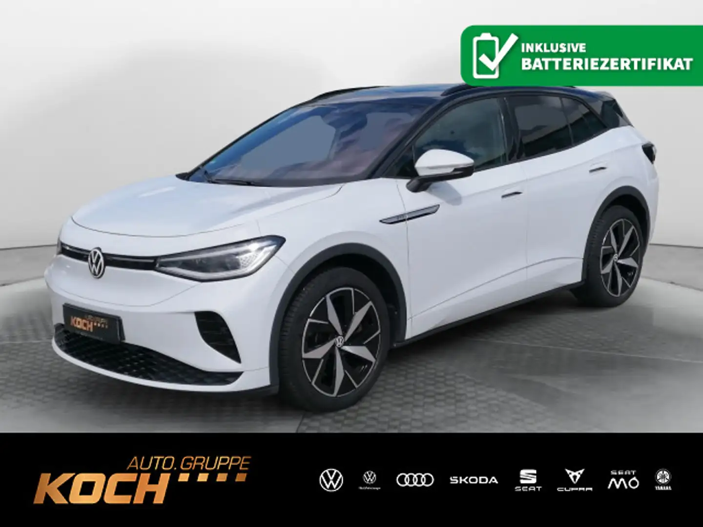 Volkswagen ID.4 GTX 4M LED SHZ KLIMA KAMERA Weiß - 1