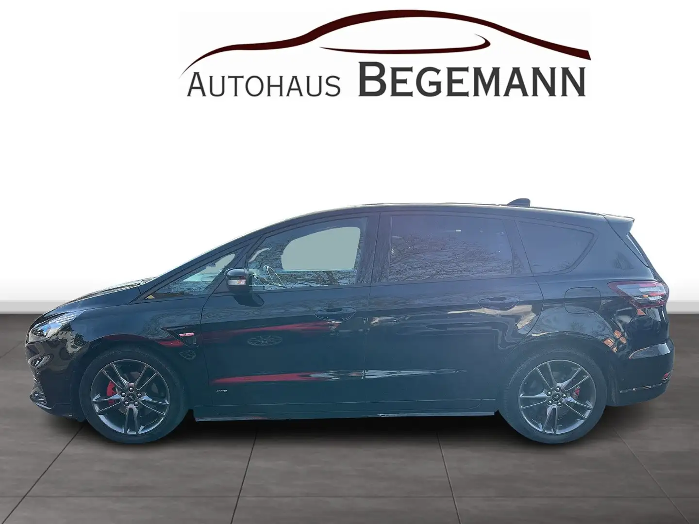 Ford S-Max S-MAX ST-Line AWD ACC 7-Sitze AHK Pano Leder Schwarz - 2