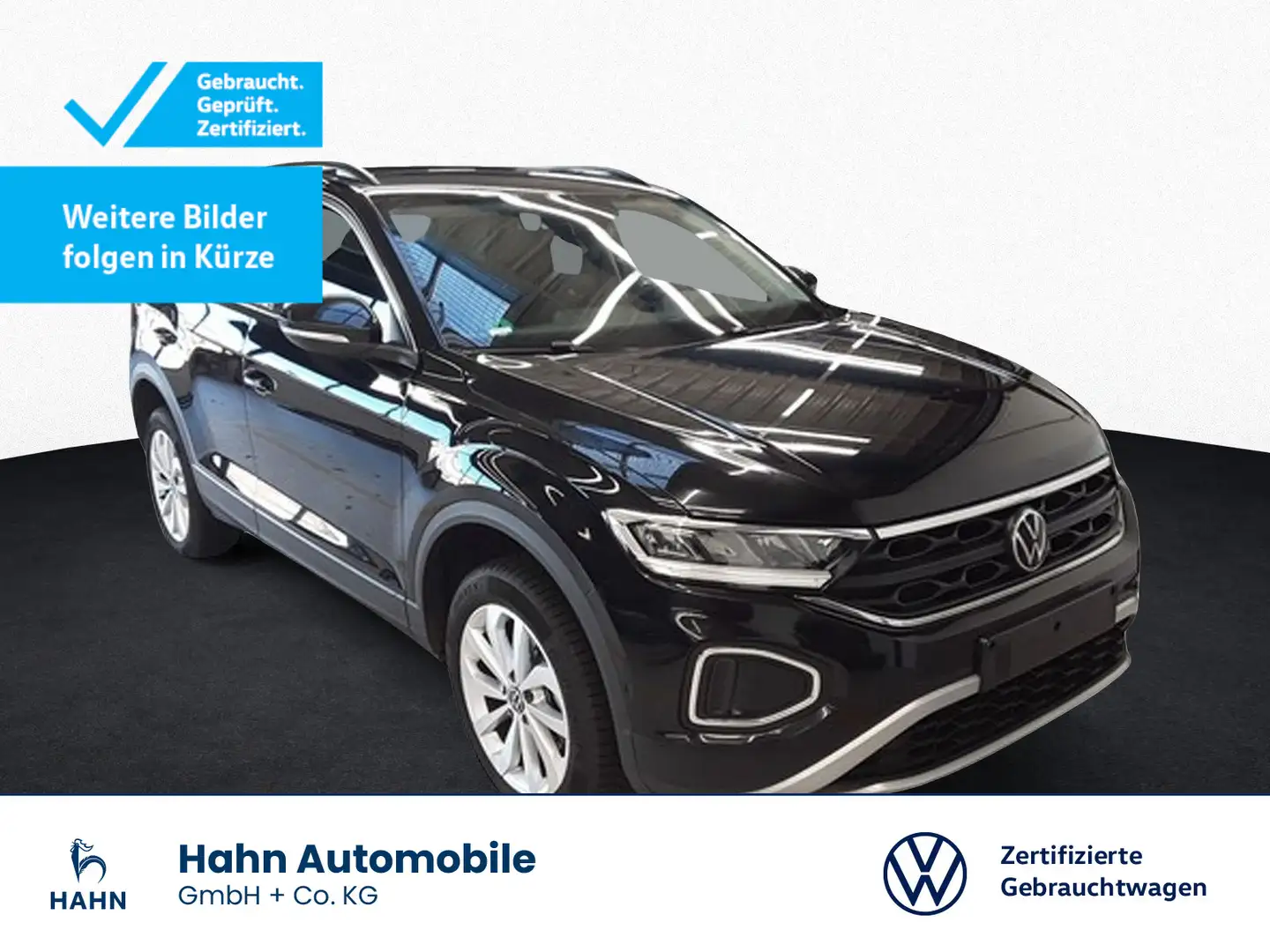 Volkswagen T-Roc 1.5TSI DSG Life Cam LED Navi SHZ Standheiz Schwarz - 1