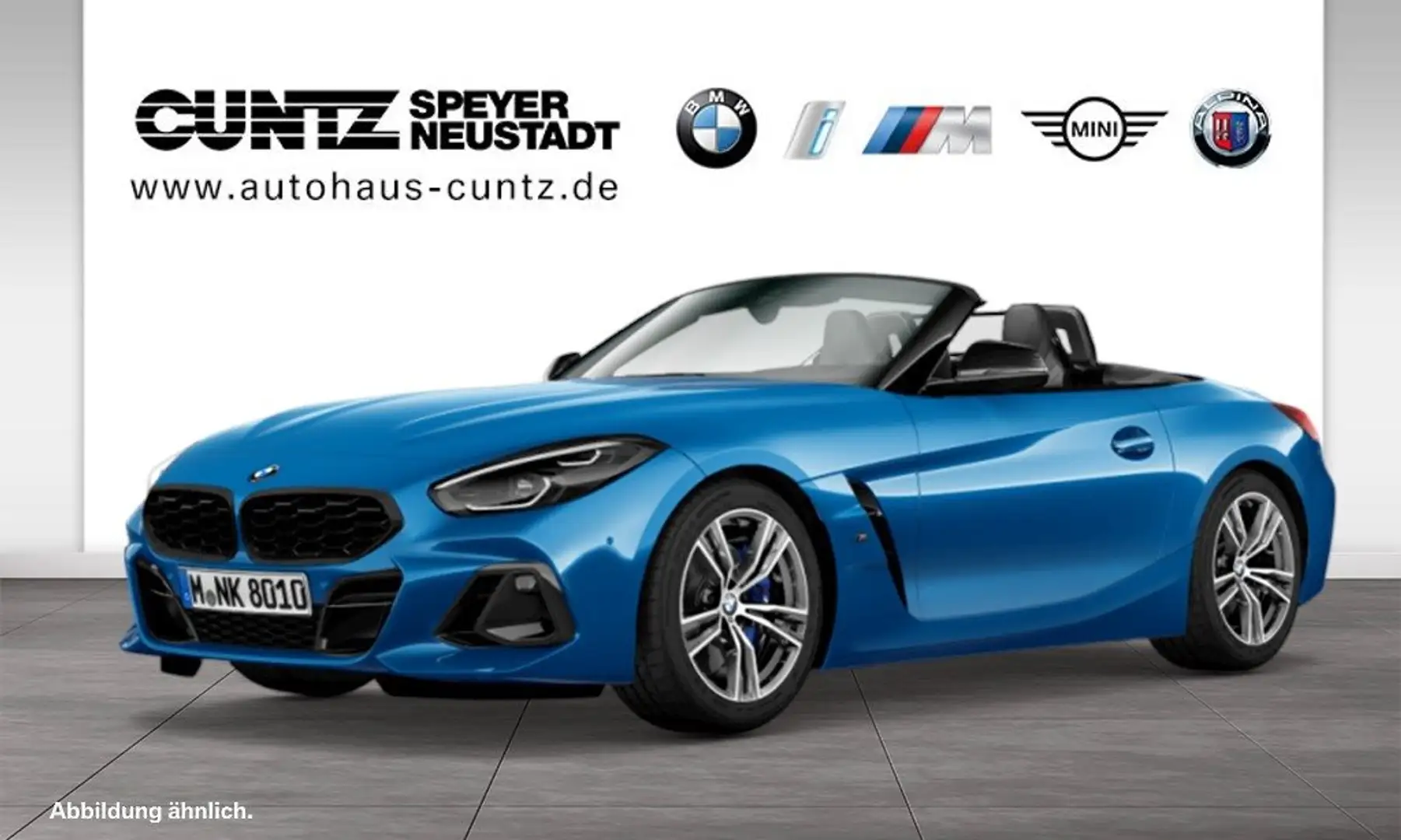 BMW Z4 M40i Head-Up HK HiFi DAB LED WLAN RFK Shz Bleu - 2