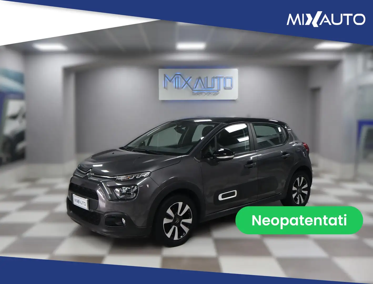 Citroen C3 1.2 PureTech 82CV Feel Pack EU6 Grigio - 1