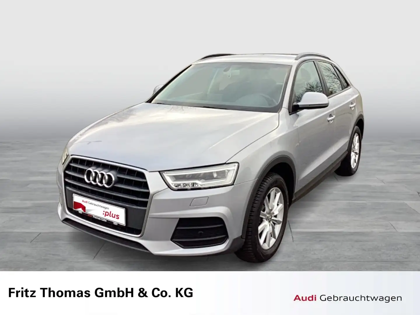Audi Q3 1.4 TFSI S tronic LED Navi GRA APS SHZ LM Klima Silber - 1