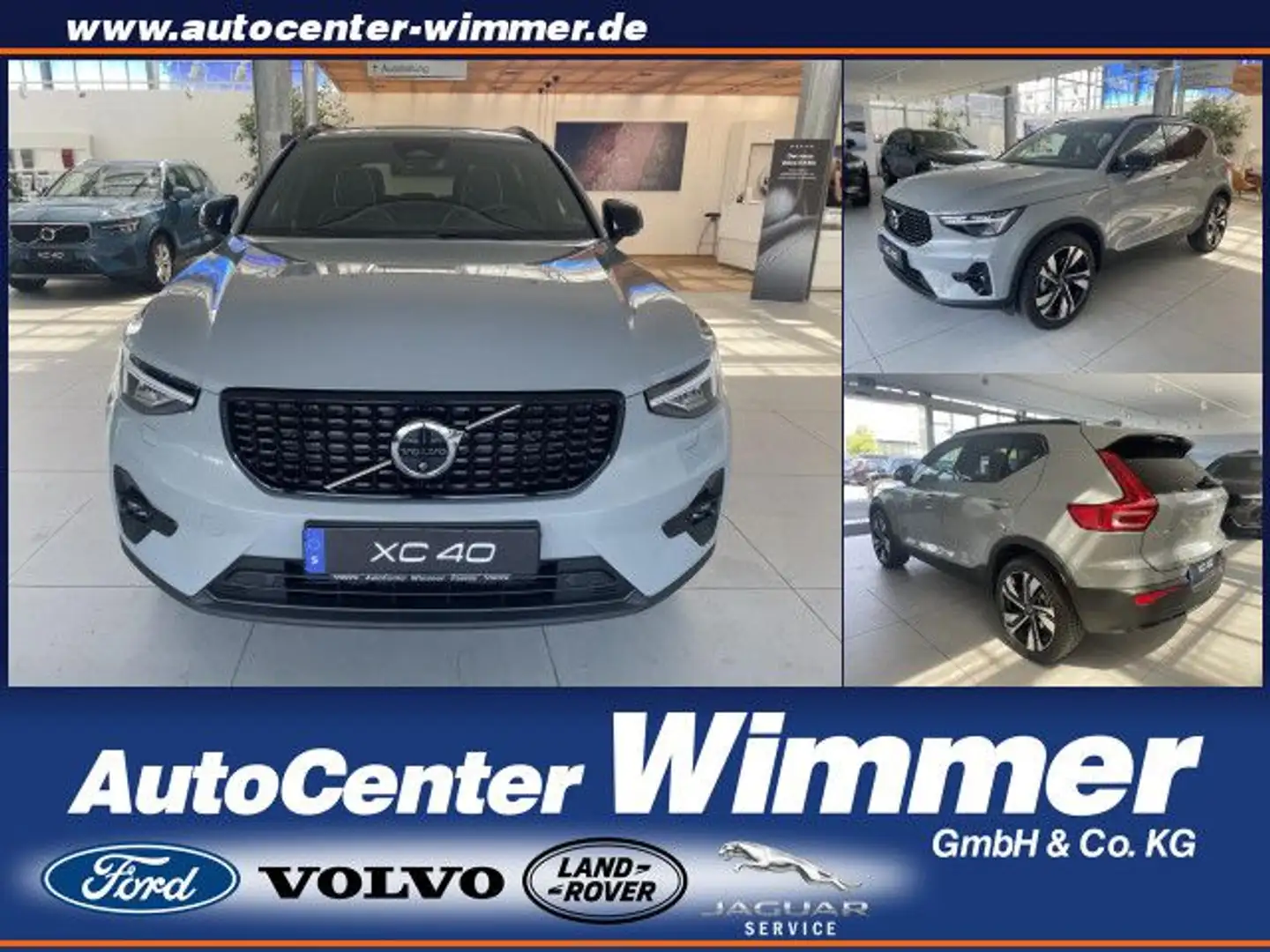 Volvo XC40 B4 B DKG Ultimate Dark Standheizung MildHybri Grau - 1