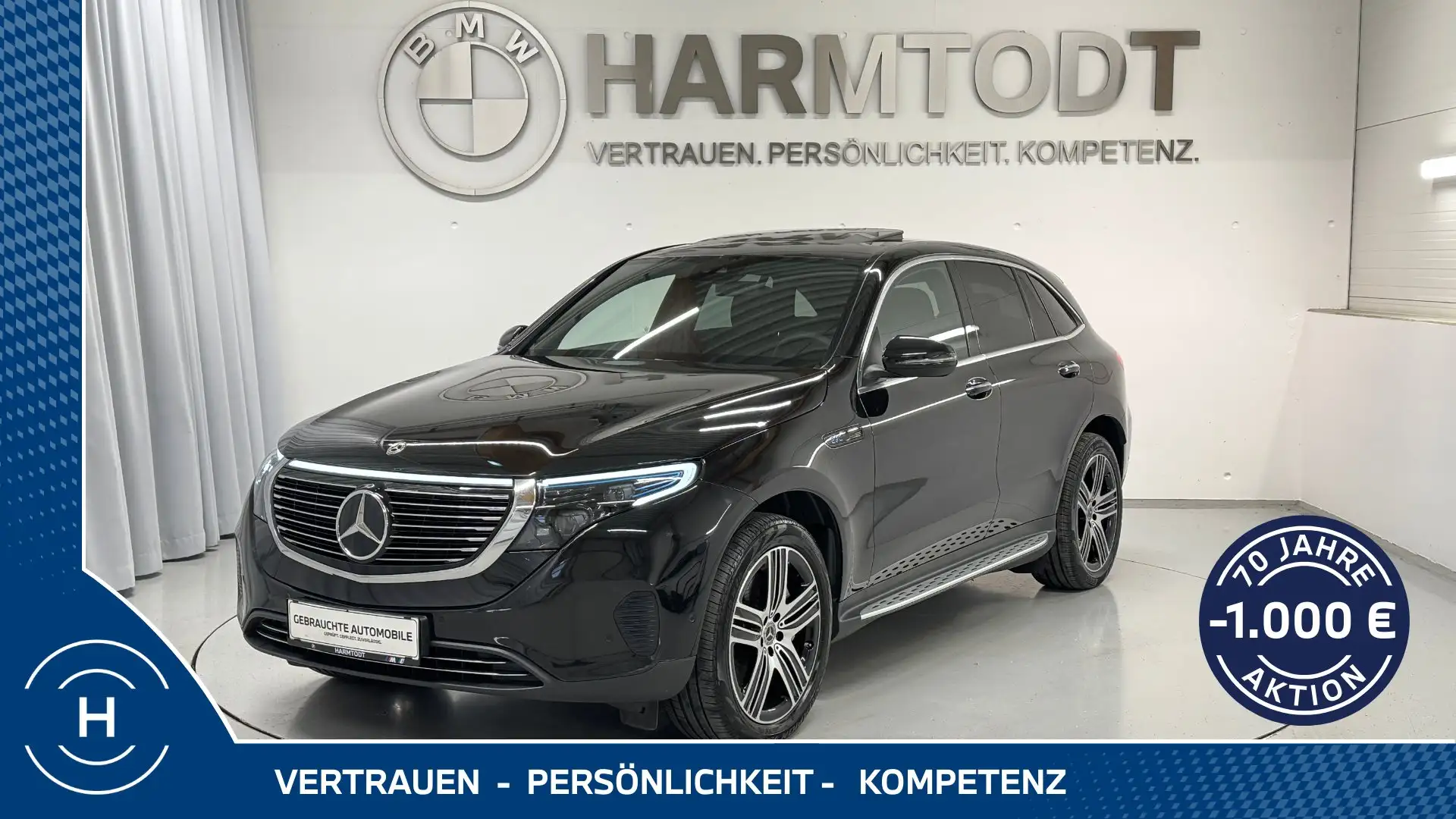 Mercedes-Benz EQC 400 4MATIC Schwarz - 1