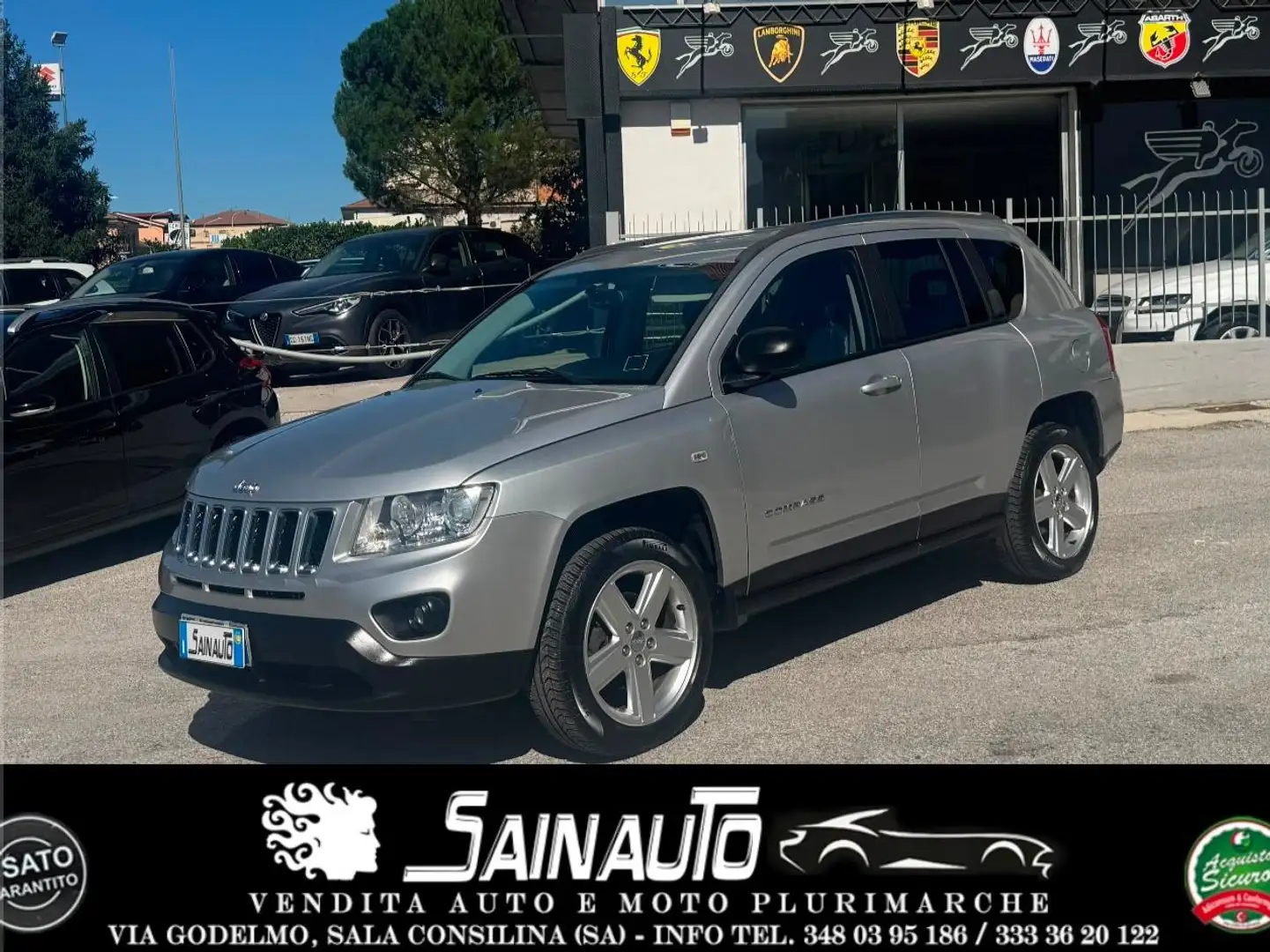 Jeep Compass Compass2.2crd Limited 4wd 163cv Garanzia Zilver - 1