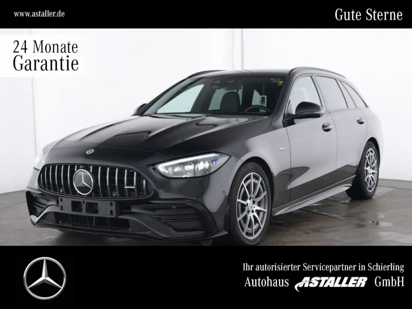 Mercedes-Benz C 43 AMG T 4M  LED+Pano+Distro+Night+18"+Memoryp Schwarz - 1