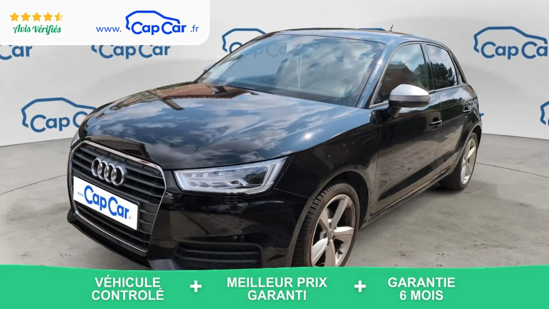 Audi A1 I 1.0 TFSI 95 Ambition Noir - 1