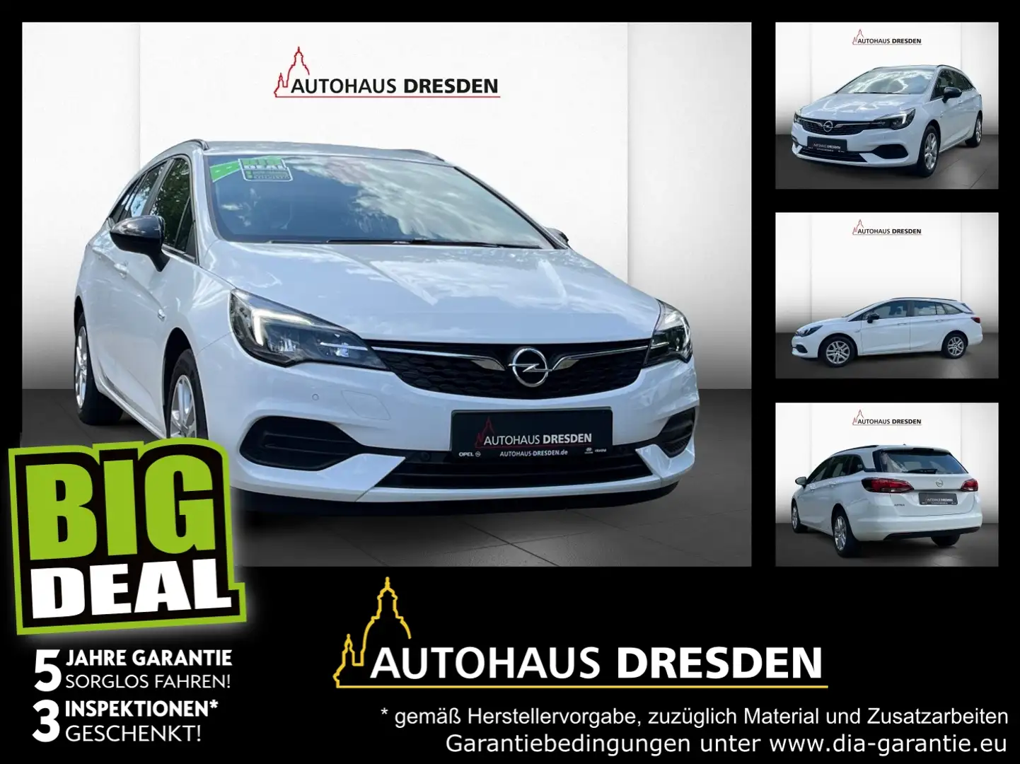 Opel Astra K Sports Tourer 1.2 Turbo LED / W-PAKET Weiß - 1