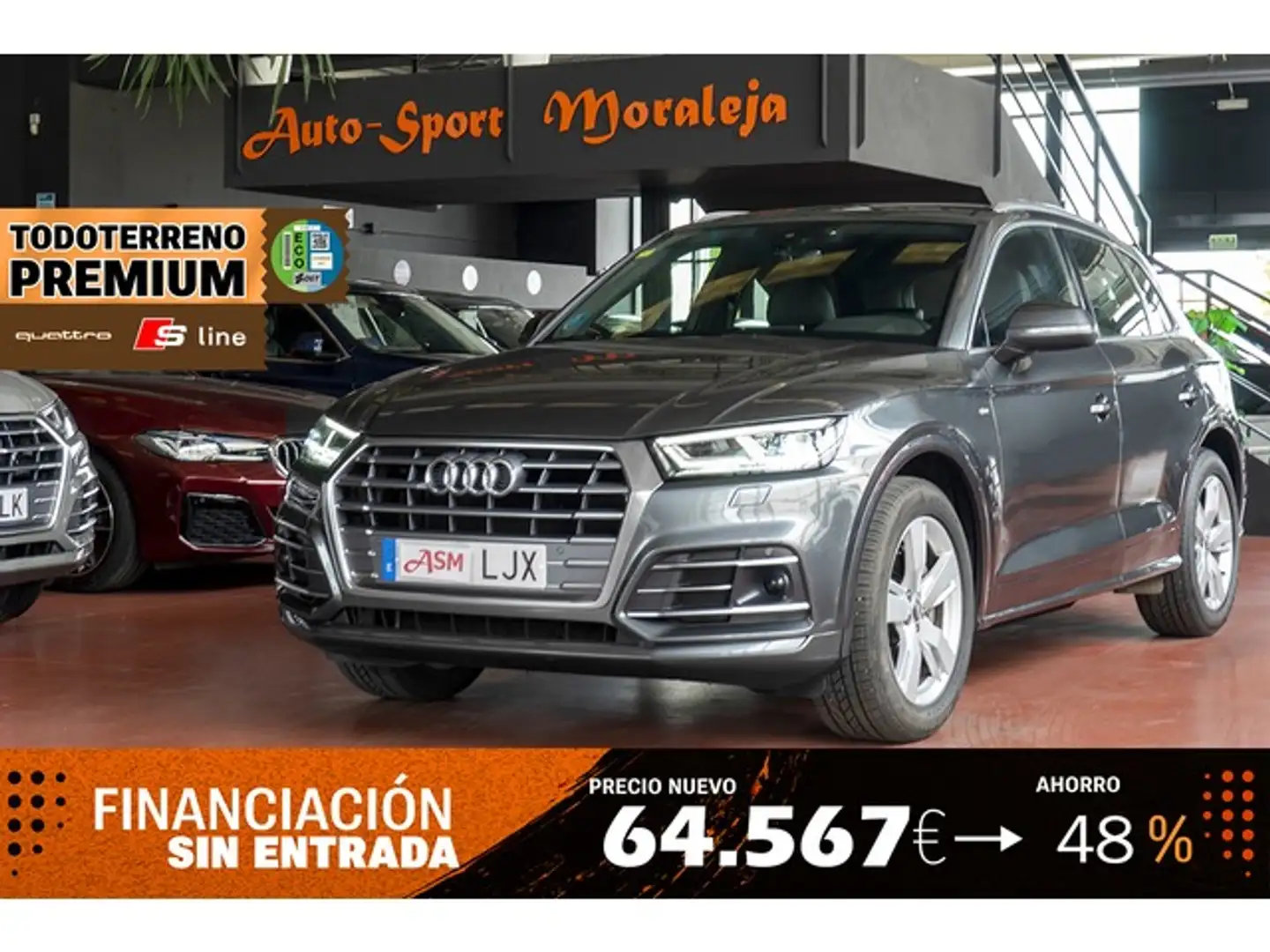 Audi Q5 35 TDI S line S tronic Gris - 1