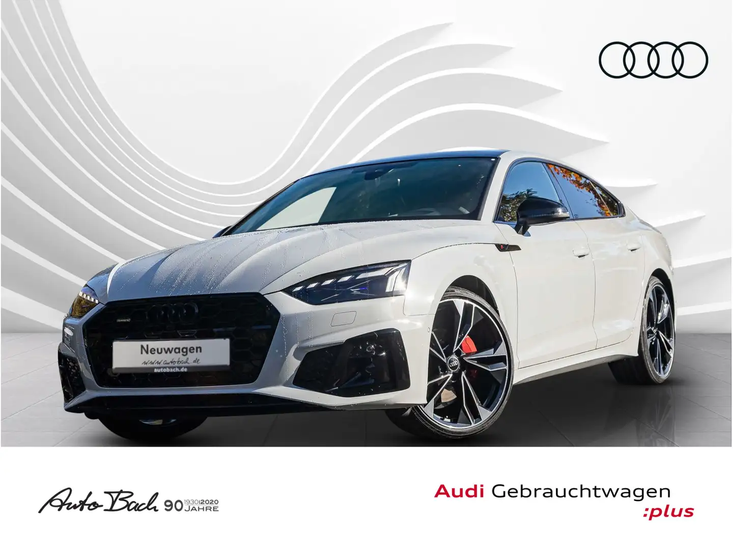 Audi A5 S line 40TDI qu. competition editio Weiß - 1
