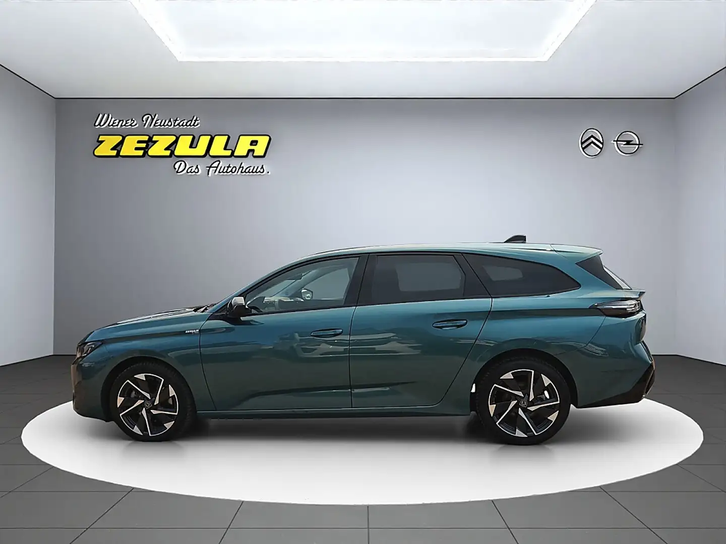 Peugeot 308 SW Hybrid 145 e-DSC6 Allure Blau - 2