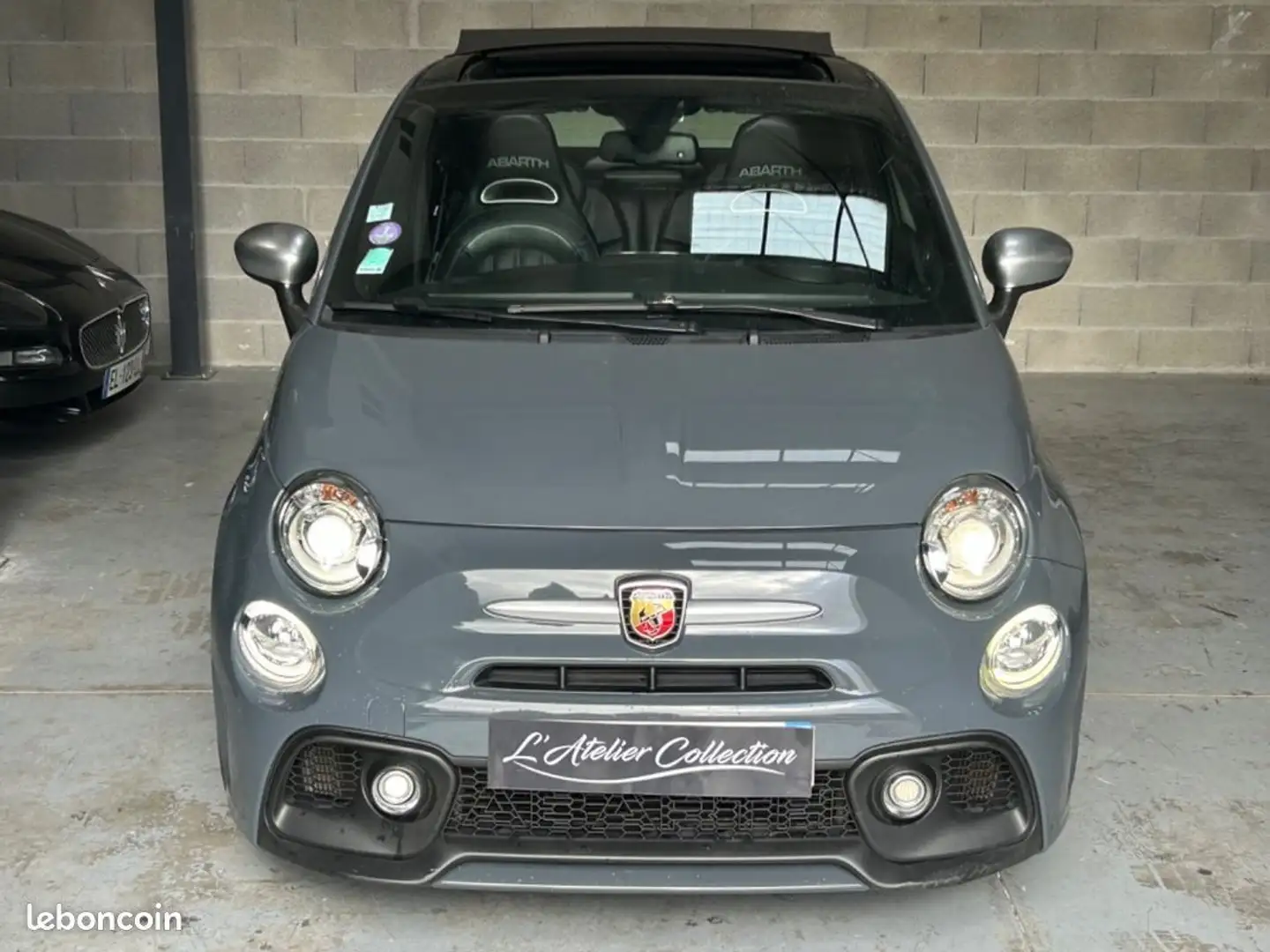 Abarth 500 Fiat C 595 DÉCAPOTABLE CARPLAY GARANTIE 12 MOIS Gris - 2