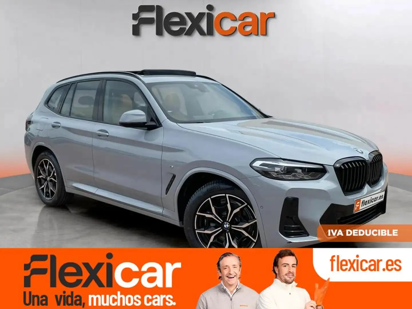 BMW X3 20d xDrive Gris - 1