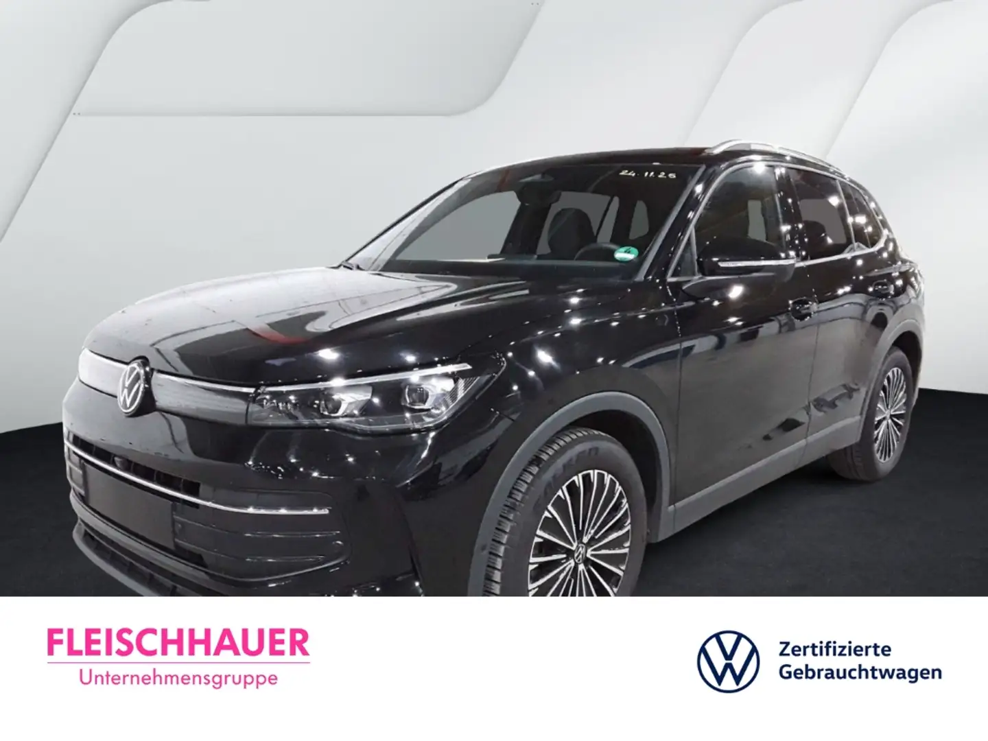 Volkswagen Tiguan 1.5 eTSI DSG Goal AHK Navi Digitales Cockpit 360 K Schwarz - 1