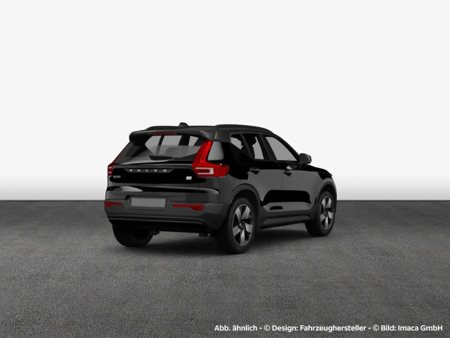 Volvo XC40 XC40 B3 Plus Black-Edition DKG Glasd 360° ACC BLIS Schwarz - 2
