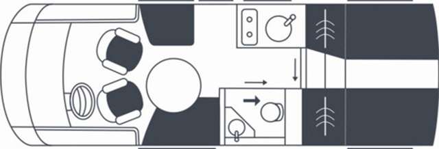 Alții iSmove 6.9 E 5. Sitz, Hubstützen, AHK