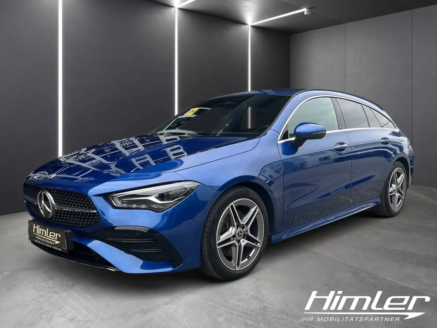 Mercedes-Benz CLA 200 d AMG Line Blau - 1