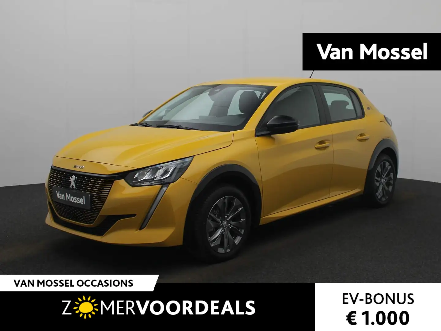 Peugeot e-208 EV Active Pack 50 kWh | Navigatie l Stoelverwarmin Jaune - 1
