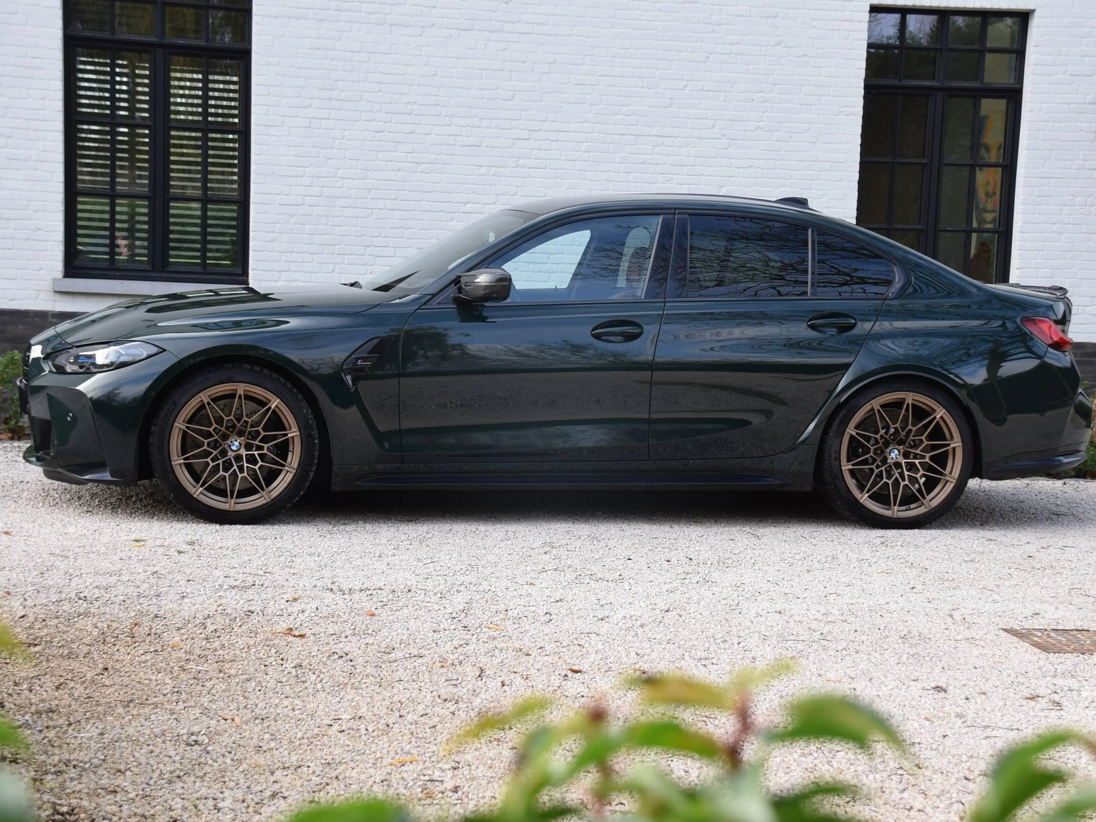 BMW M3 Compet. M xDrive British Racing Green Carbon — photo 5
