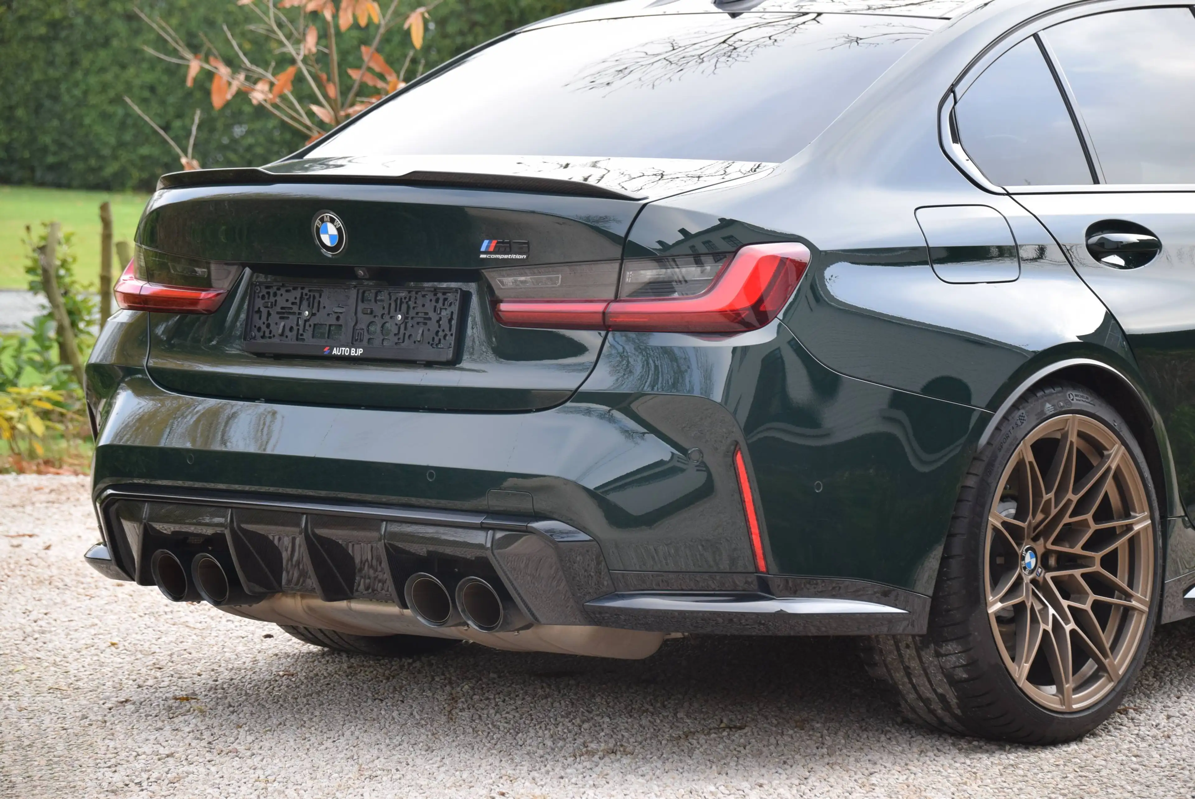 BMW M3 Compet. M xDrive British Racing Green Carbon — photo 14