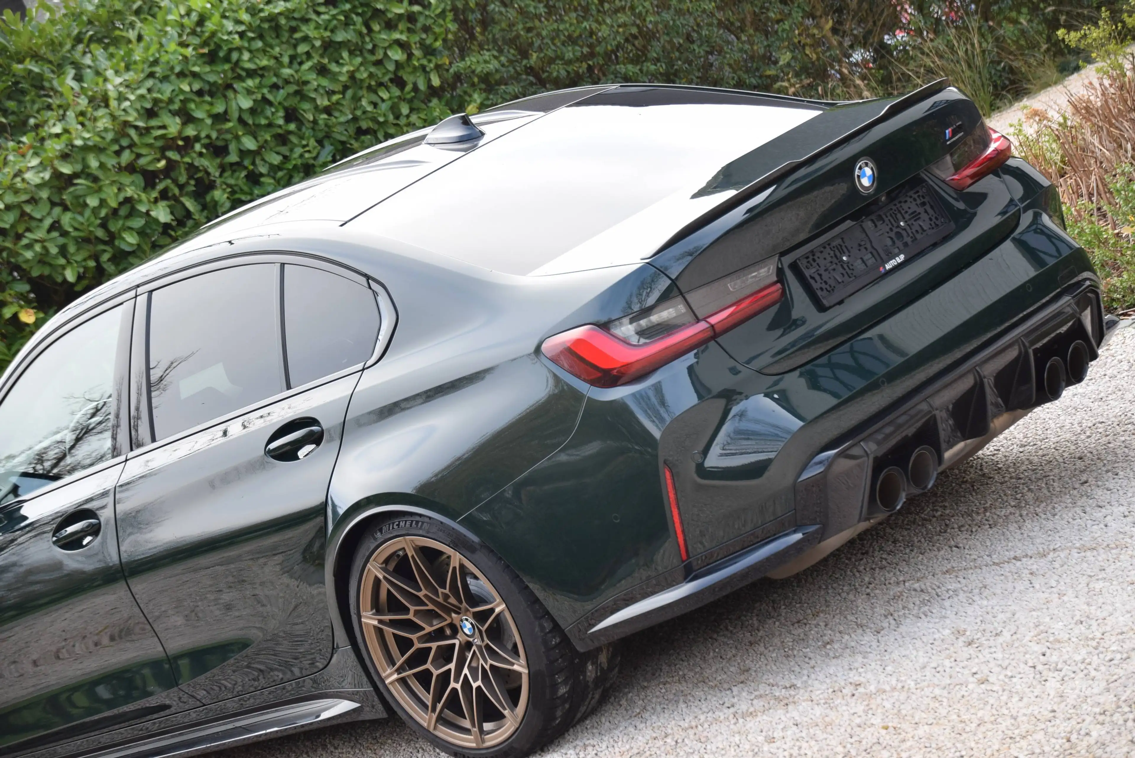 BMW M3 Compet. M xDrive British Racing Green Carbon — photo 10