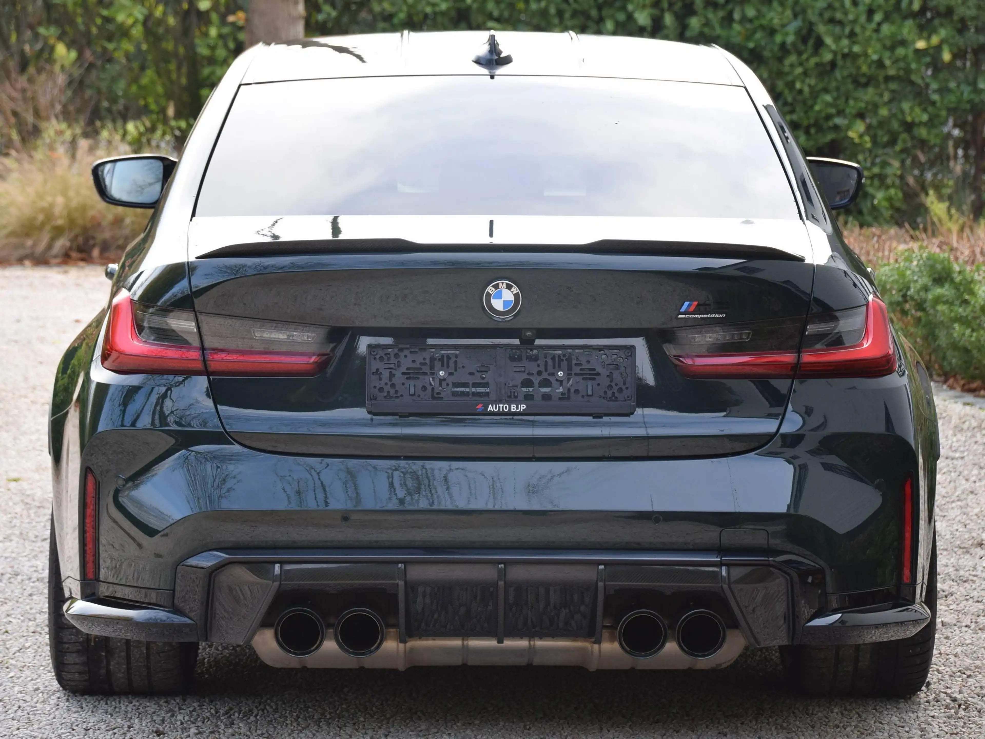 BMW M3 Compet. M xDrive British Racing Green Carbon — photo 11
