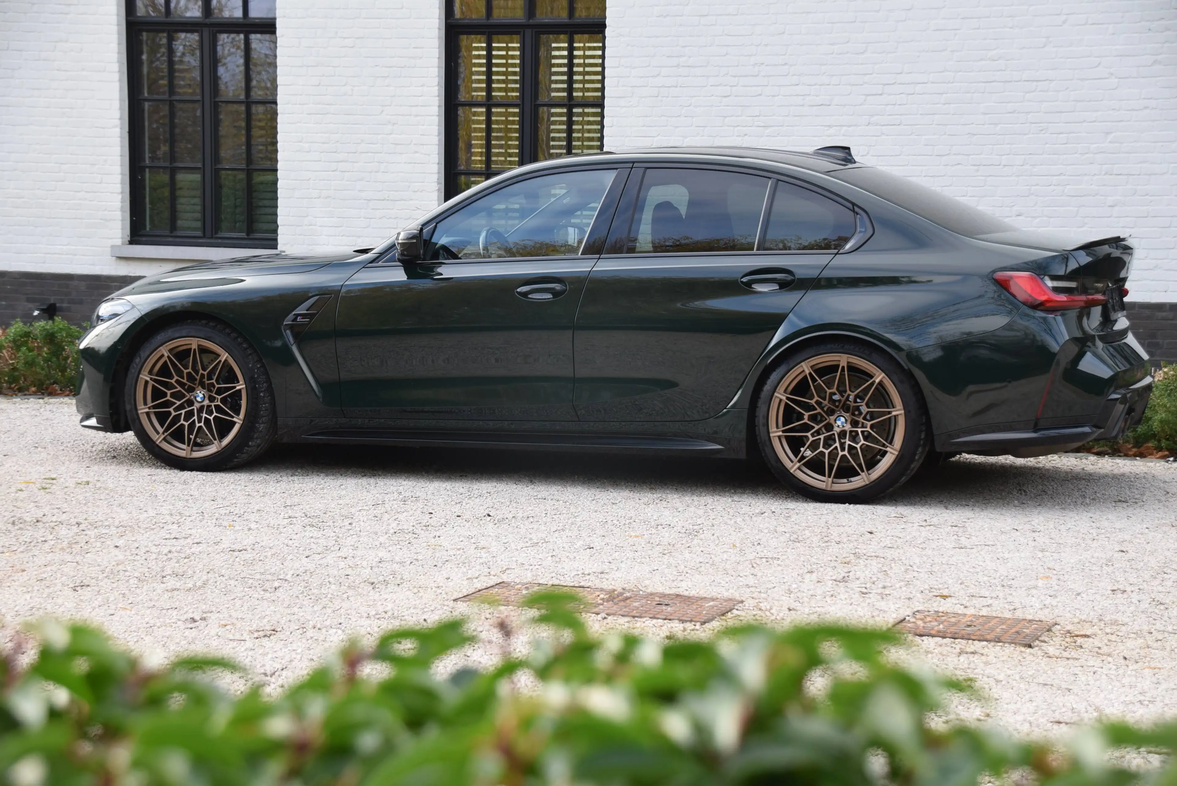 BMW M3 Compet. M xDrive British Racing Green Carbon — photo 4