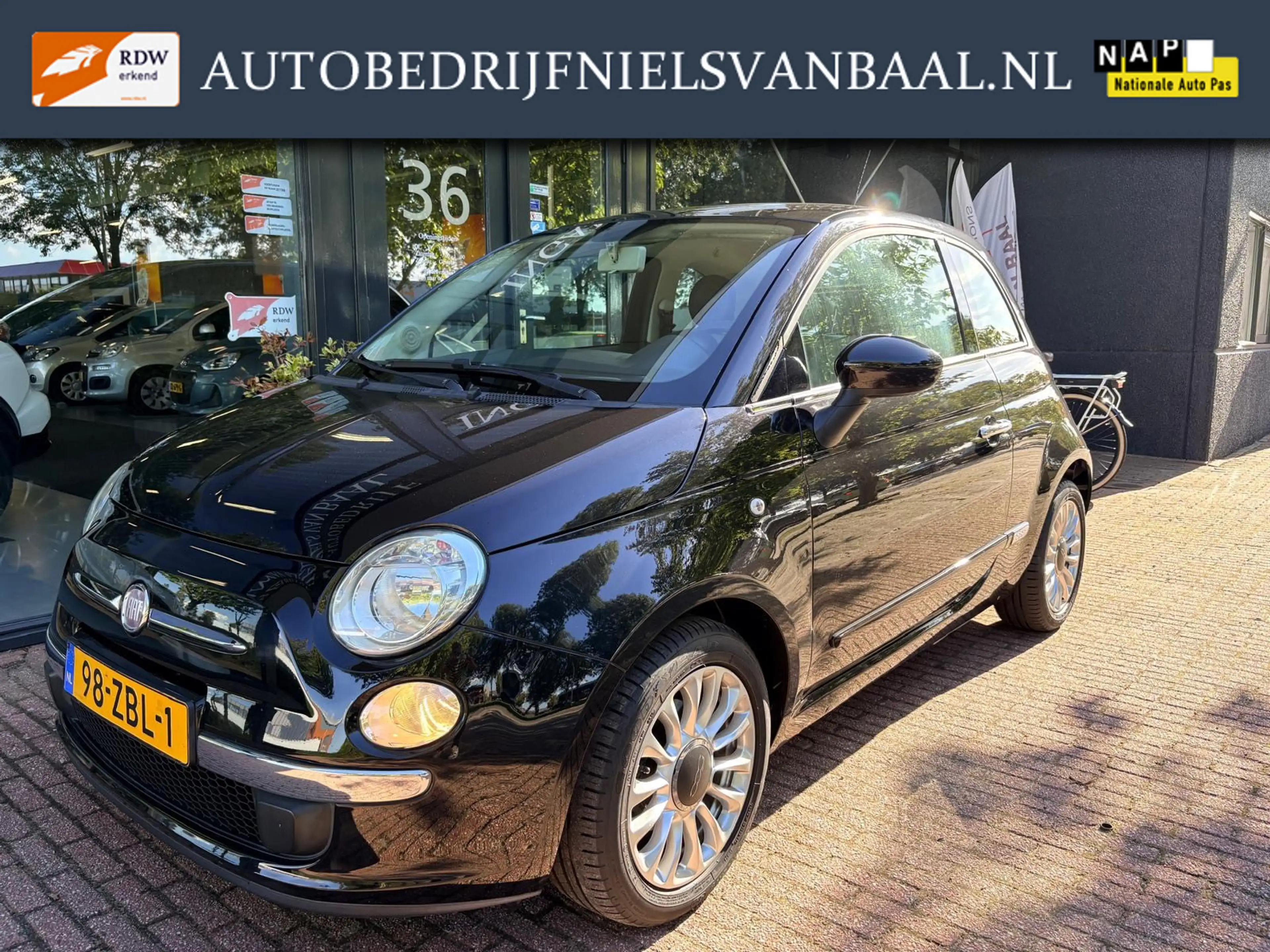 Fiat 500 0.9TwinAir Lounge Automaat/65Dkm NAP/Panorama/Airc