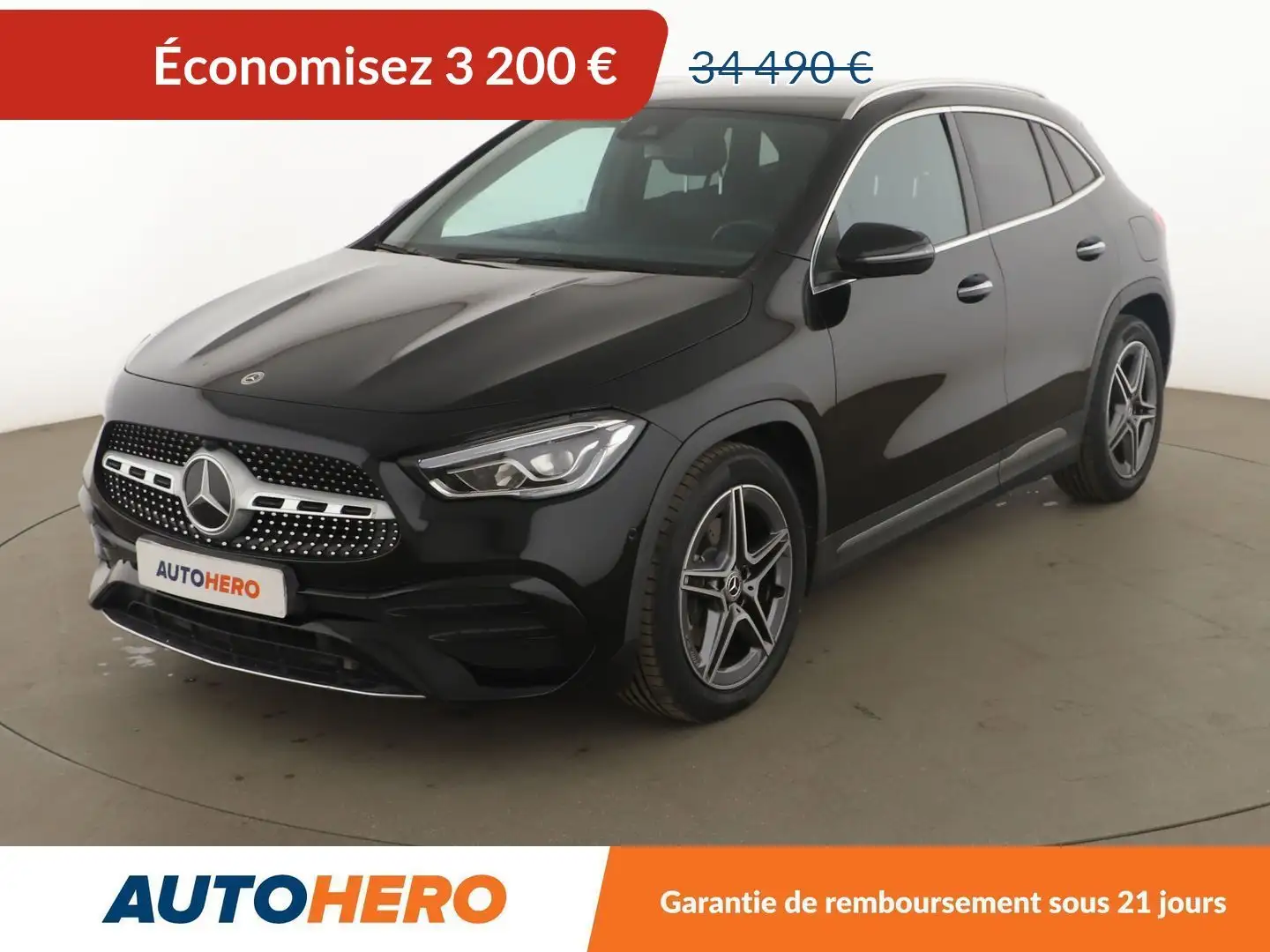 Mercedes-Benz GLA 200 200 d AMG Line DCT Noir - 1