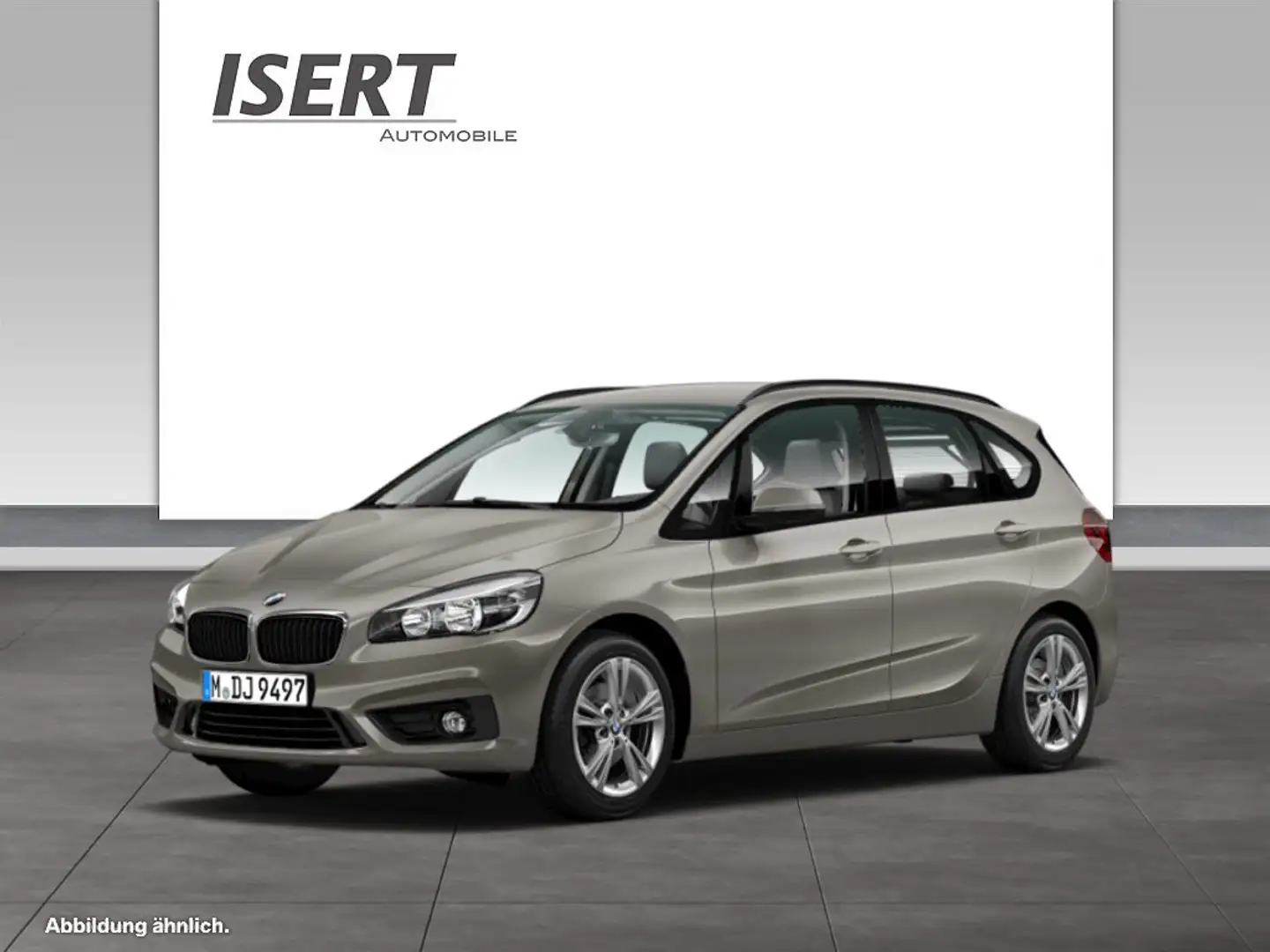 BMW 218 i Active Tourer Advantage +PDC+SHZ+NAVI Plateado - 1