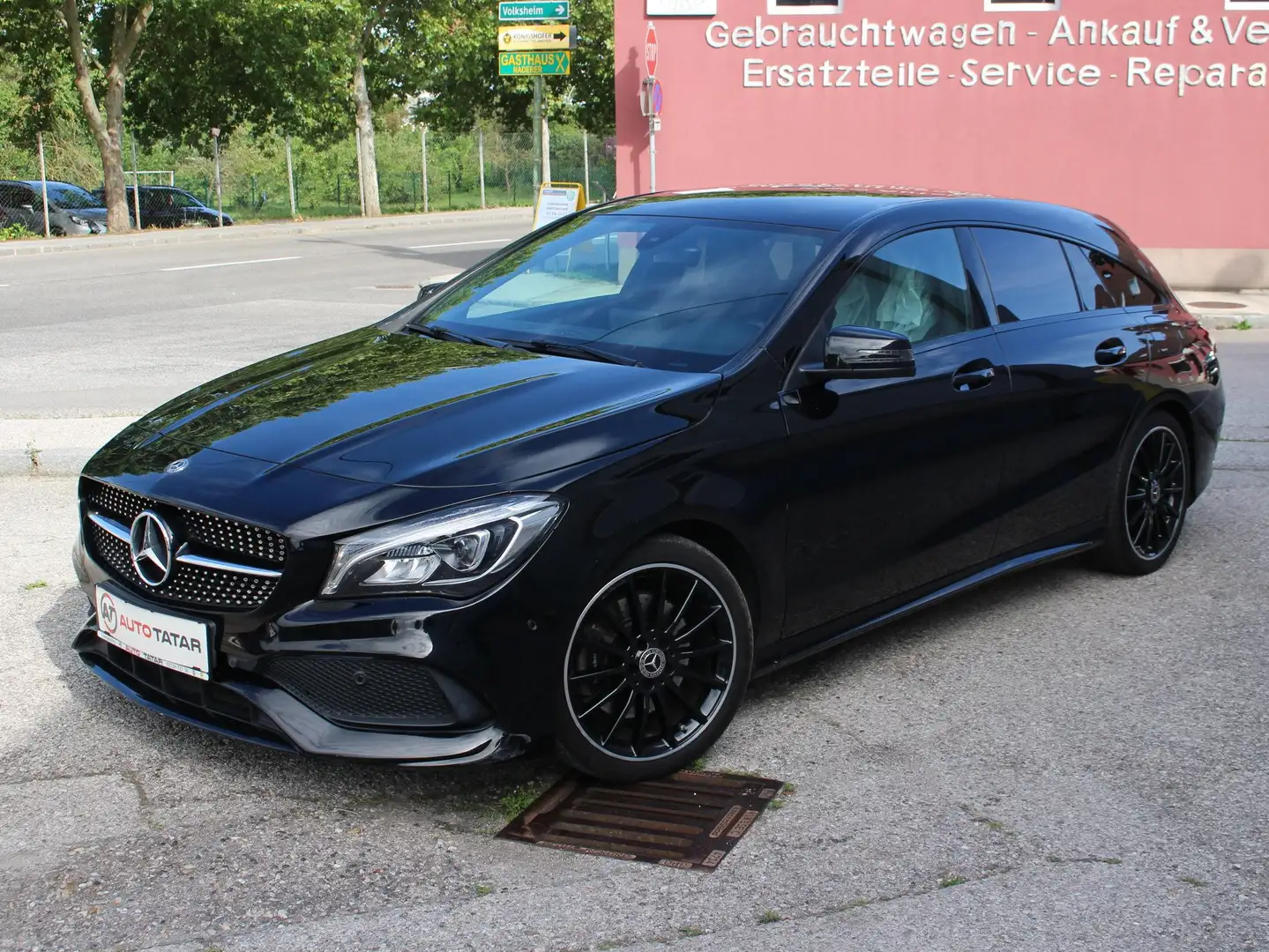 Mercedes-Benz CLA 220 d Shooting Brake Aut. AMG Line-Pickerl/Service neu Noir - 1