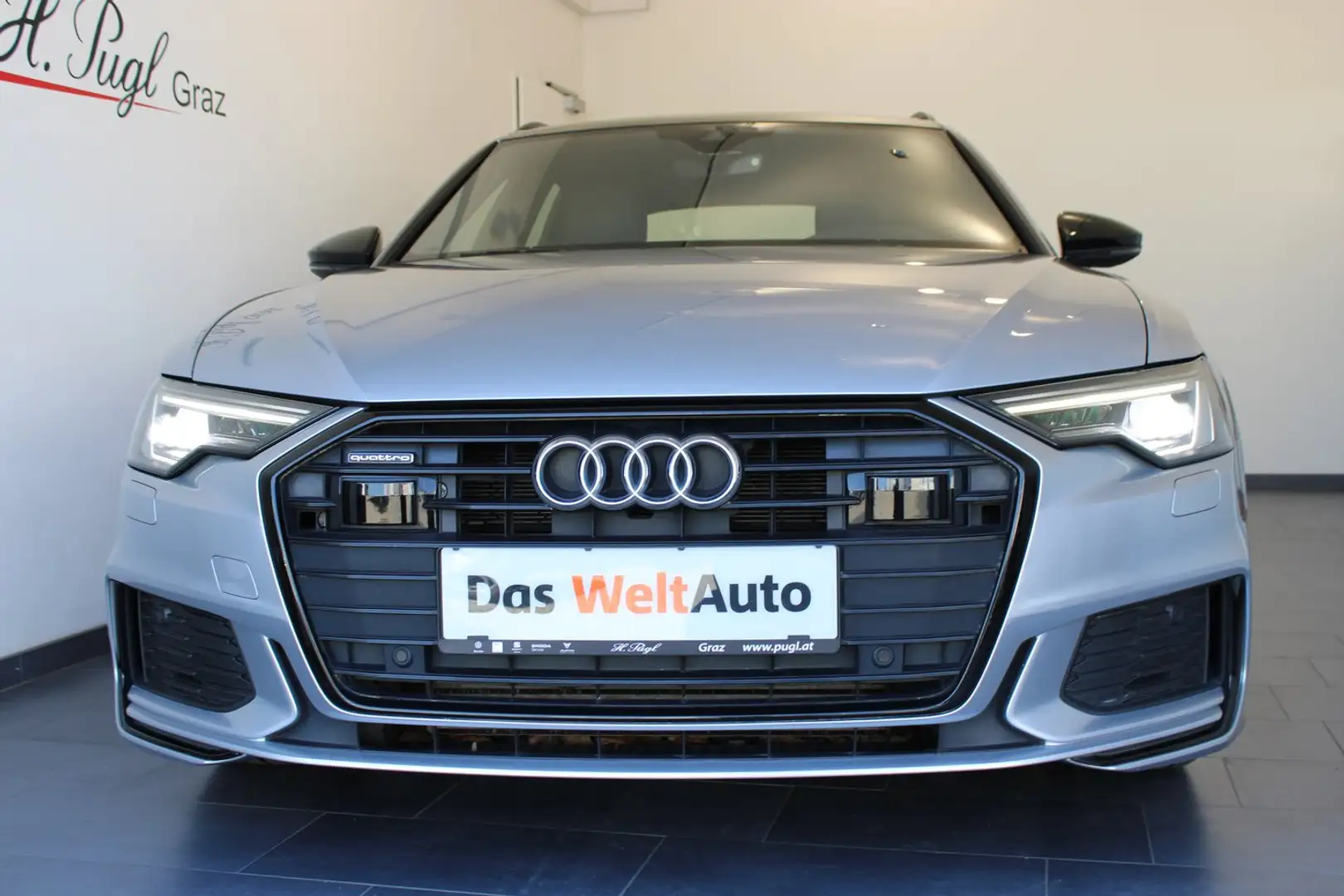 Audi A6 50 TFSI e quattro S line Silber - 2
