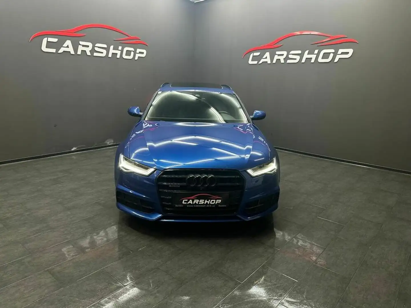 Audi A6 3.0 TDI competition quattro Pano Bleu - 1