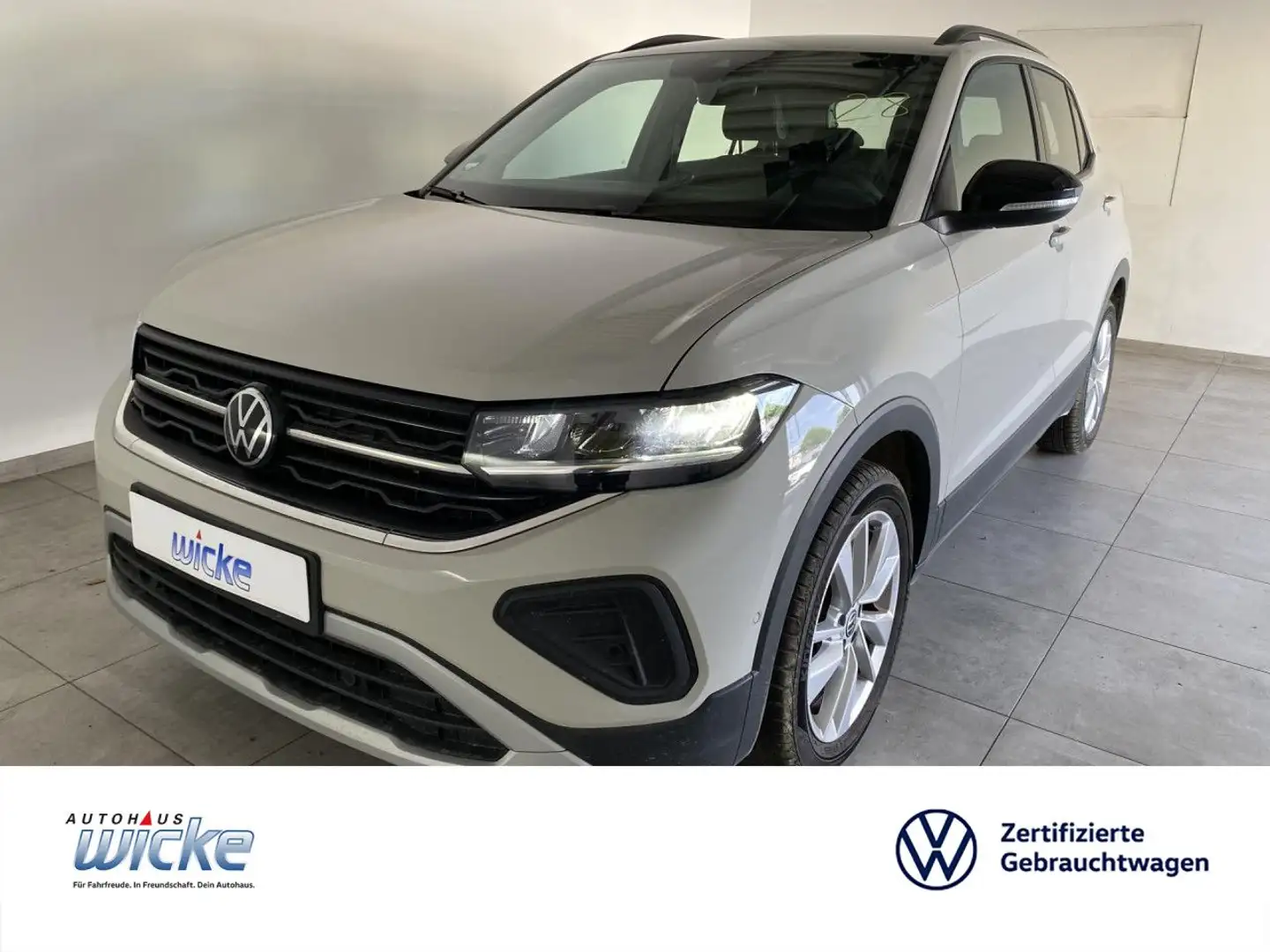 Volkswagen T-Cross 1.5 TSI DSG Goal NAVI KLIMA PDC LED SITZHE Grau - 1