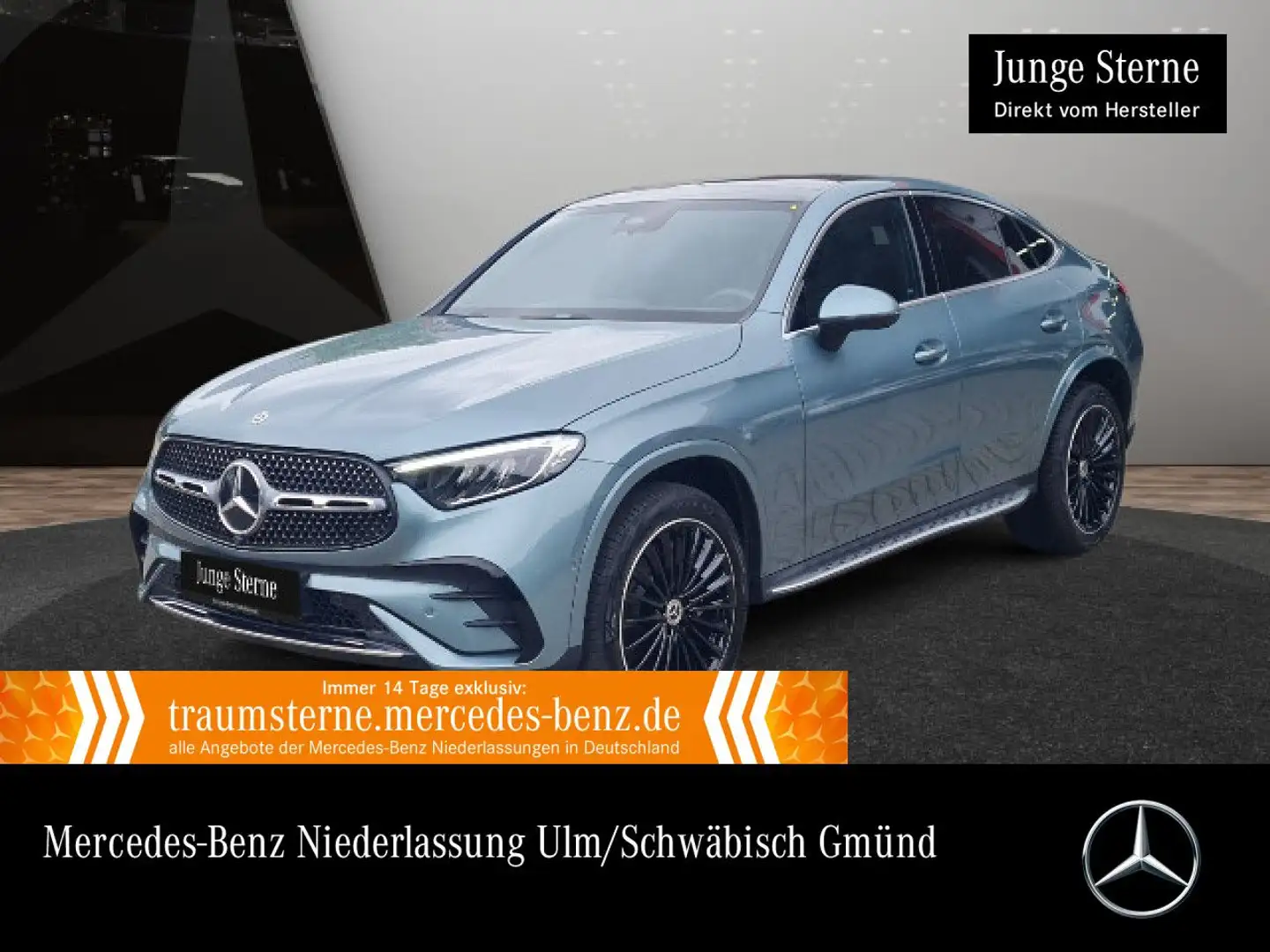 Mercedes-Benz GLC 400 e 4M AMG+PANO+360+AHK+LED+TOTW+KEYLESS+9G Silber - 1
