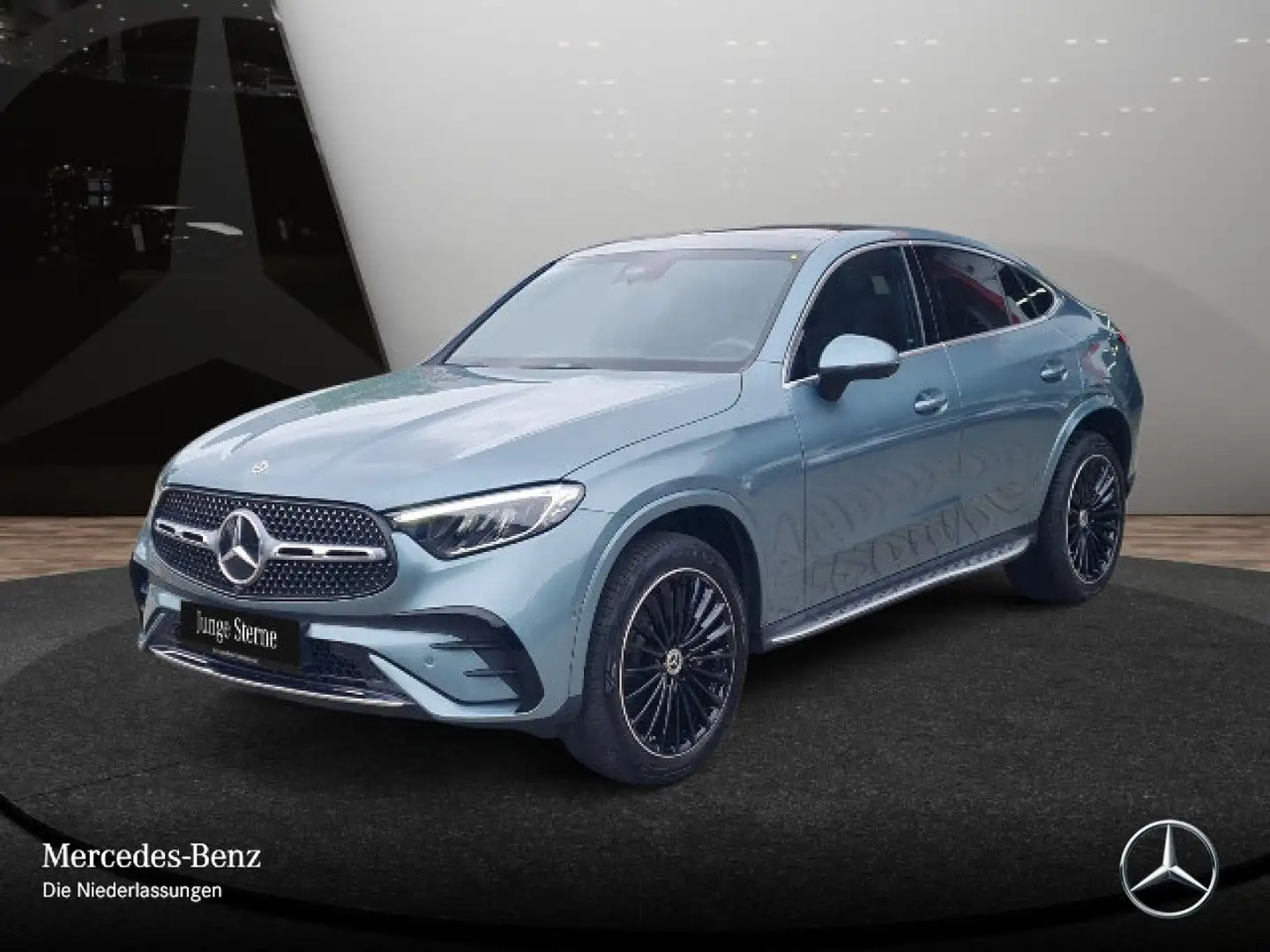 Mercedes-Benz GLC 400 e 4M AMG+PANO+360+AHK+LED+TOTW+KEYLESS+9G Silber - 2