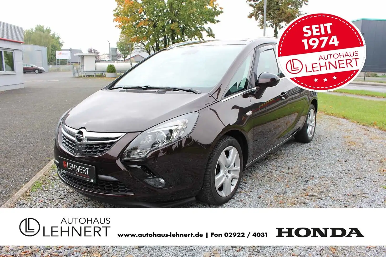 Opel Zafira Diesel Tourer 2.0 Automatik Innovation AHK 7-Sitze Braun - 1