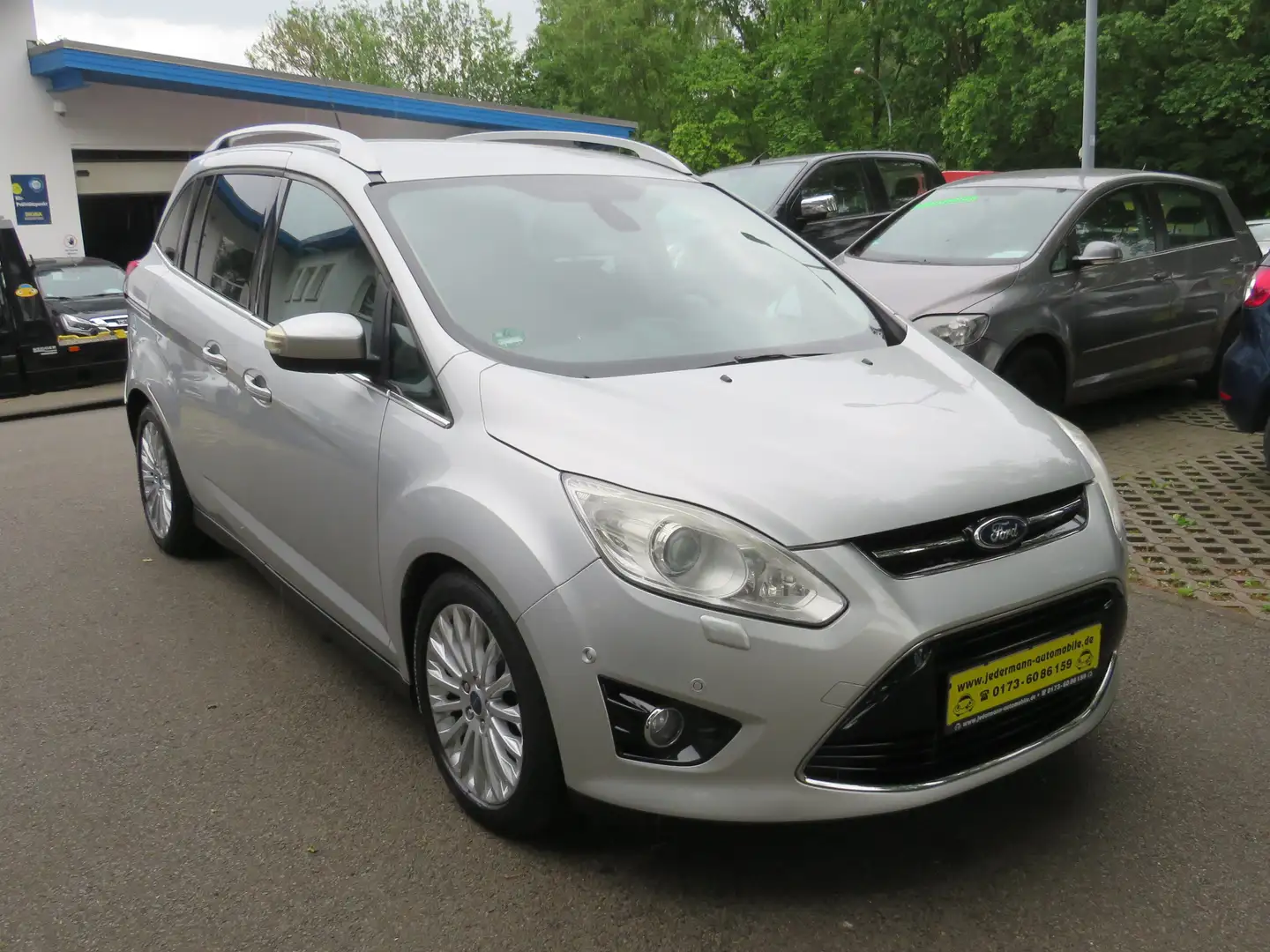 Ford Grand C-Max Titanium Plateado - 1