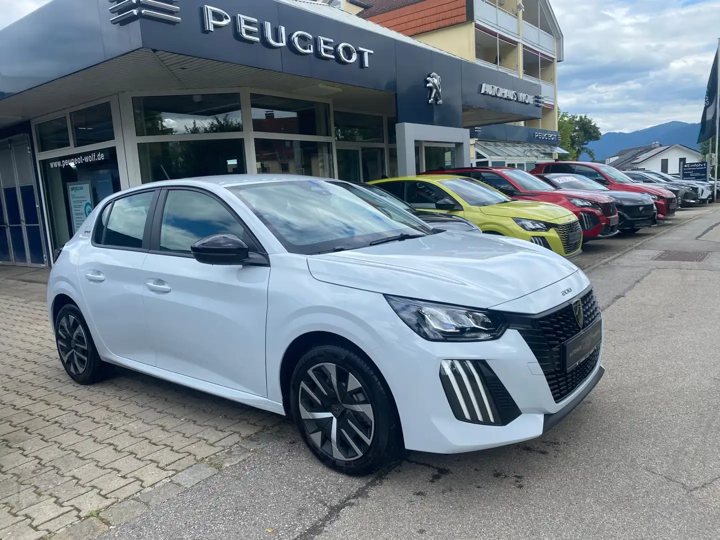Peugeot 208 Style PureTech 100 Blanc - 1