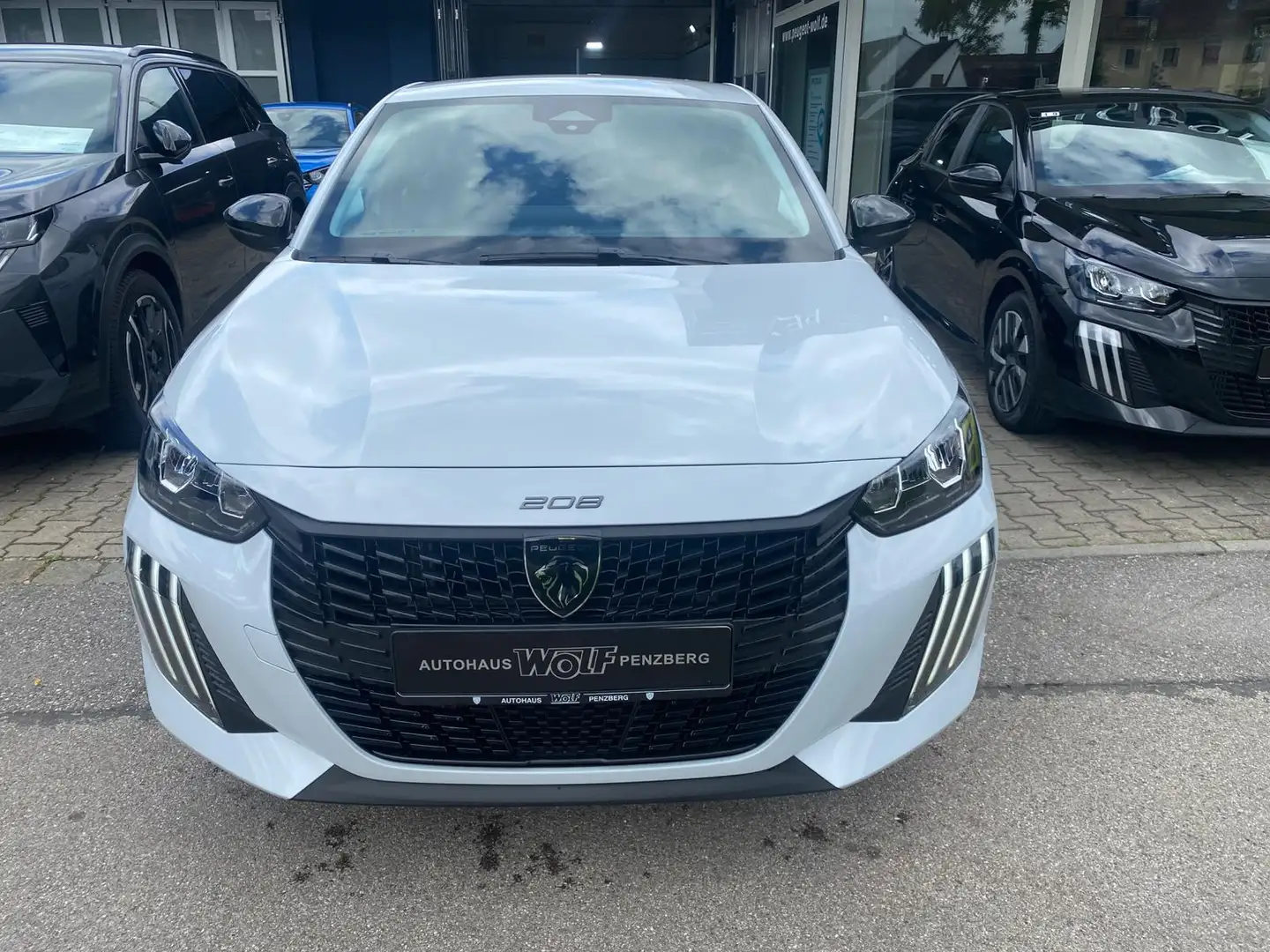Peugeot 208 Style PureTech 100 Blanc - 2