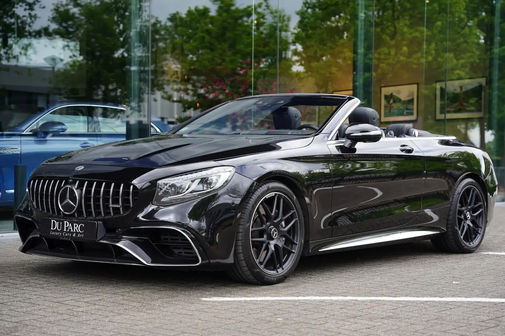 Mercedes-Benz S 63 AMG Cabriolet 4-Matic Nachtzicht Burmester Zwart - 1