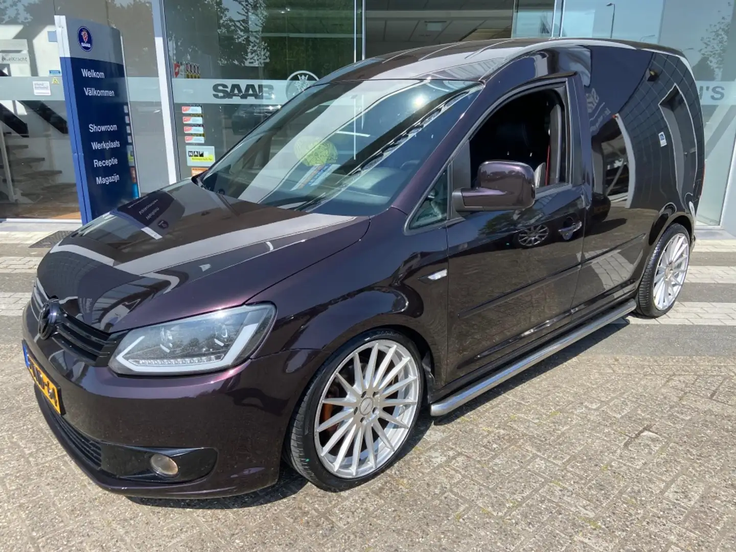 Volkswagen Caddy 1.6 102 pk MARGE! Paars - 1