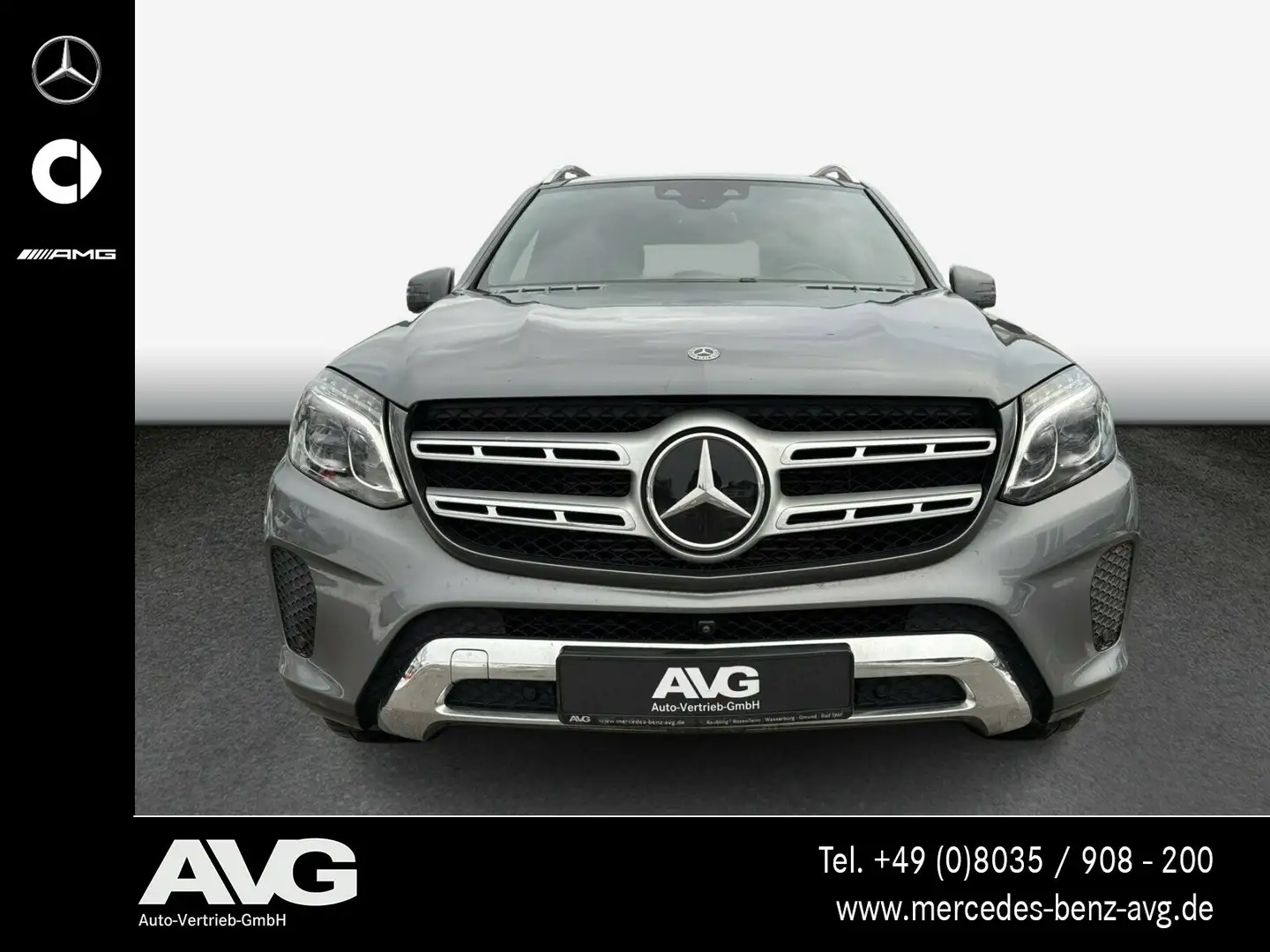 Mercedes-Benz GLS 350 GLS 350 d 4M AHK Pano Dist Int.Ligh Sound-Harman Grau - 2