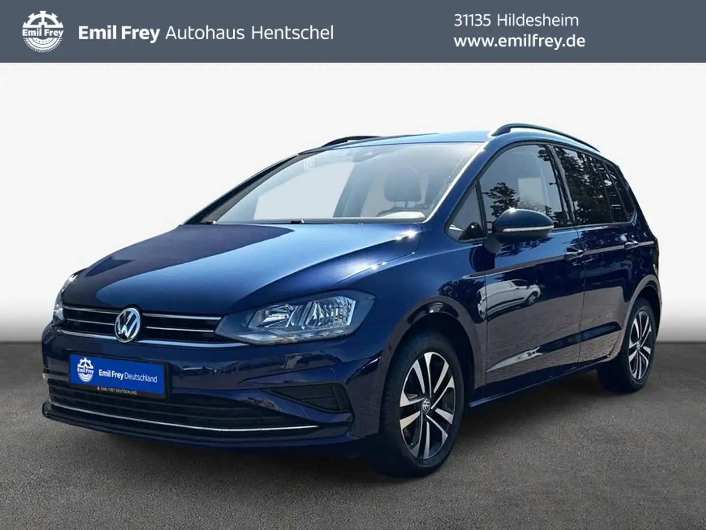 Volkswagen Golf Sportsvan 1.0 TSI OPF IQ.DRIVE GJR Navi MET Blau - 1
