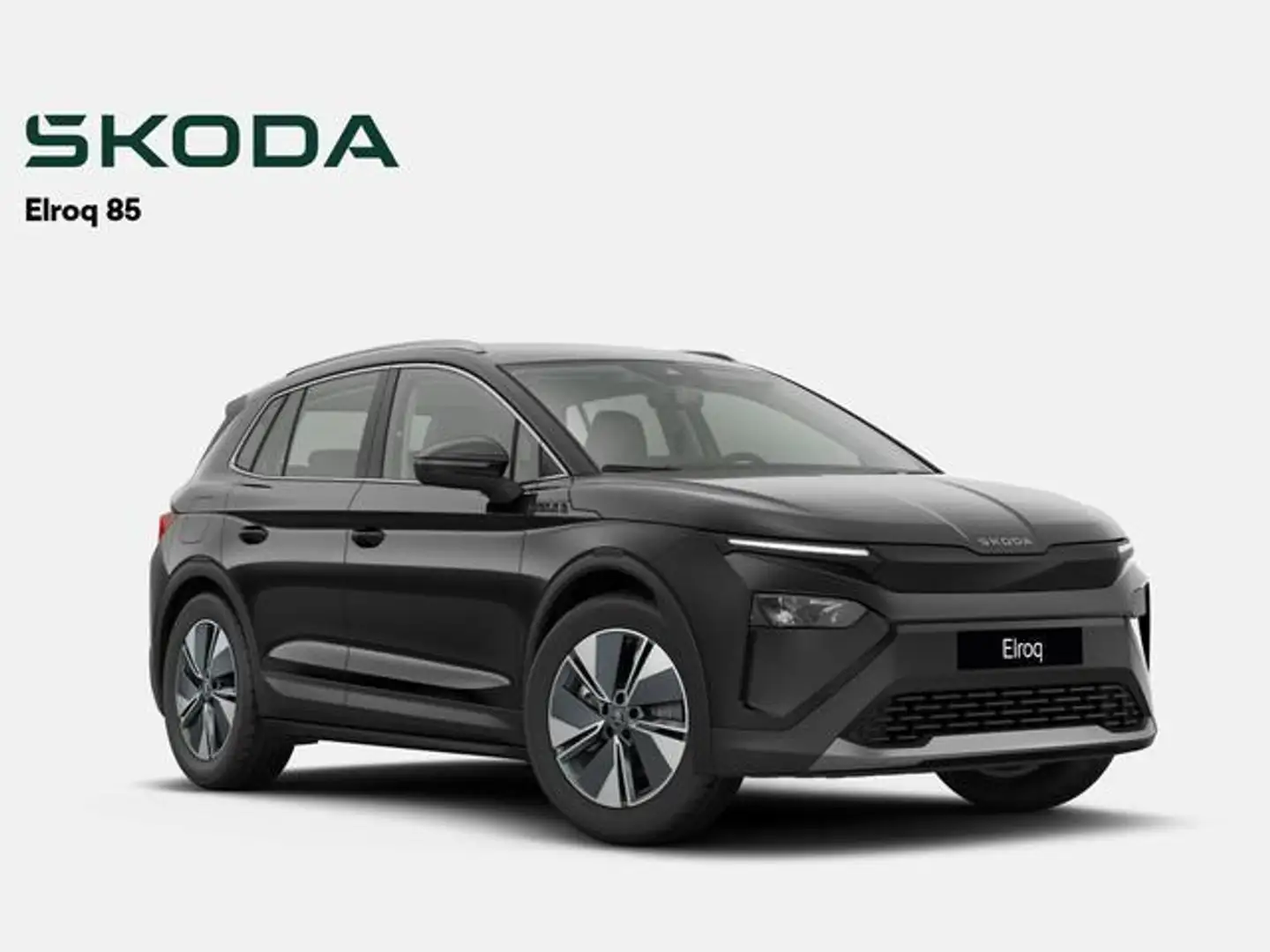 Skoda Elroq 85 82 kWh Batterie Elektromotor 210 kW Noir - 1