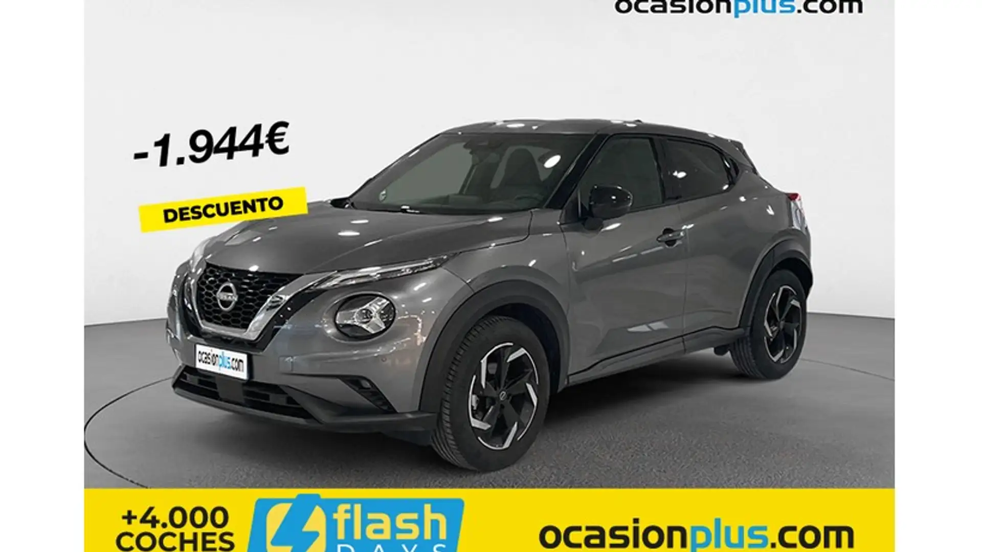 Nissan Juke 1.0 DIG-T N-Connecta 4x2 114 Grijs - 1