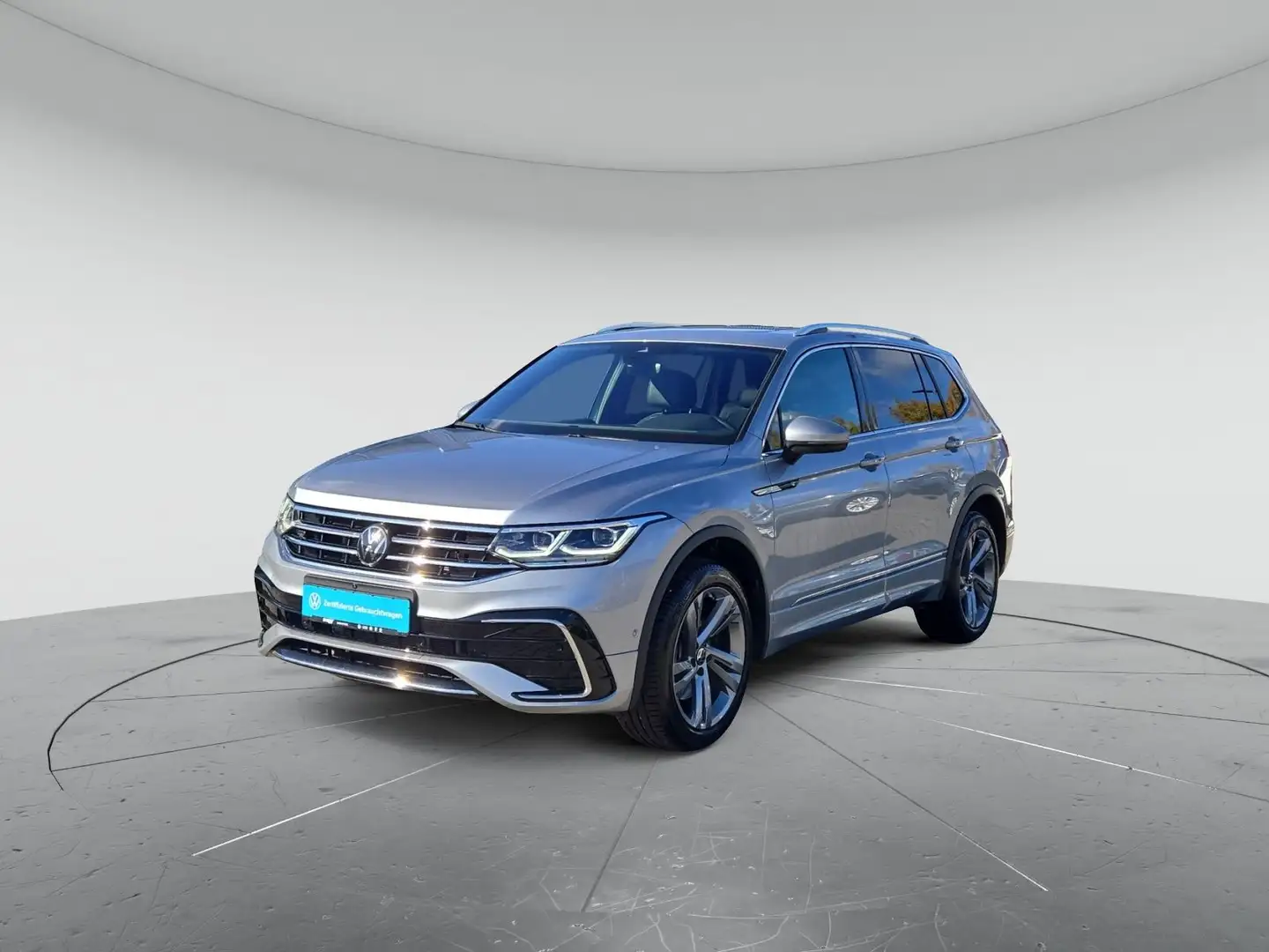 Volkswagen Tiguan Allspace R-Line 4M 2.0 TDI DSG, 5J.Gar./S Silber - 2