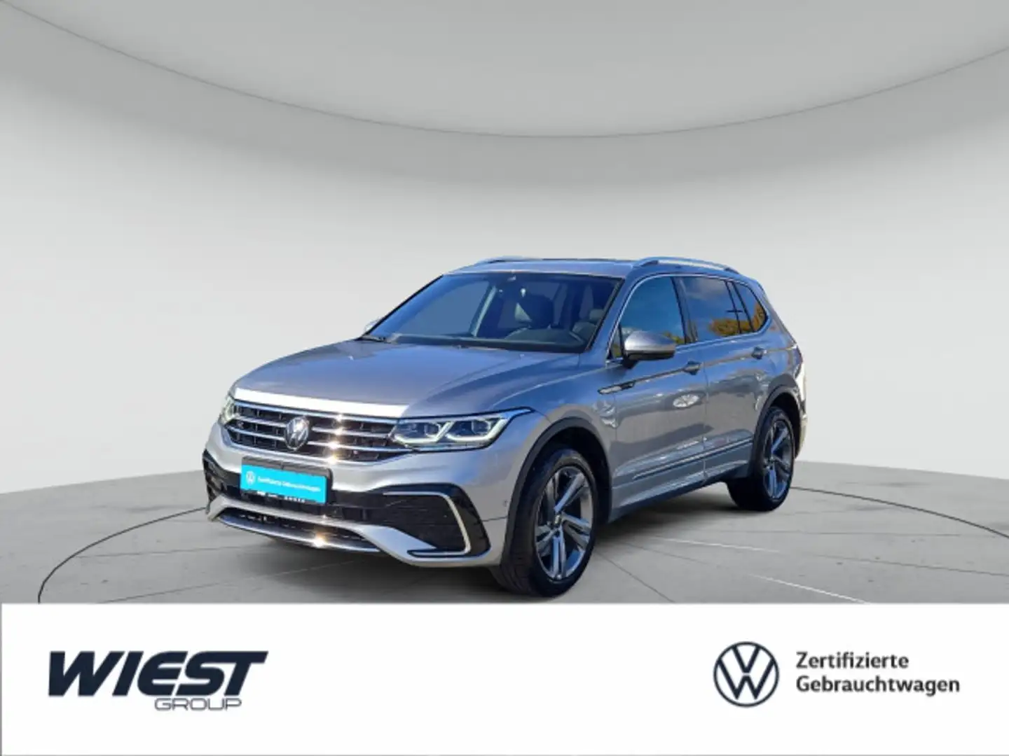 Volkswagen Tiguan Allspace R-Line 4M 2.0 TDI DSG, 5J.Gar./S Silber - 1